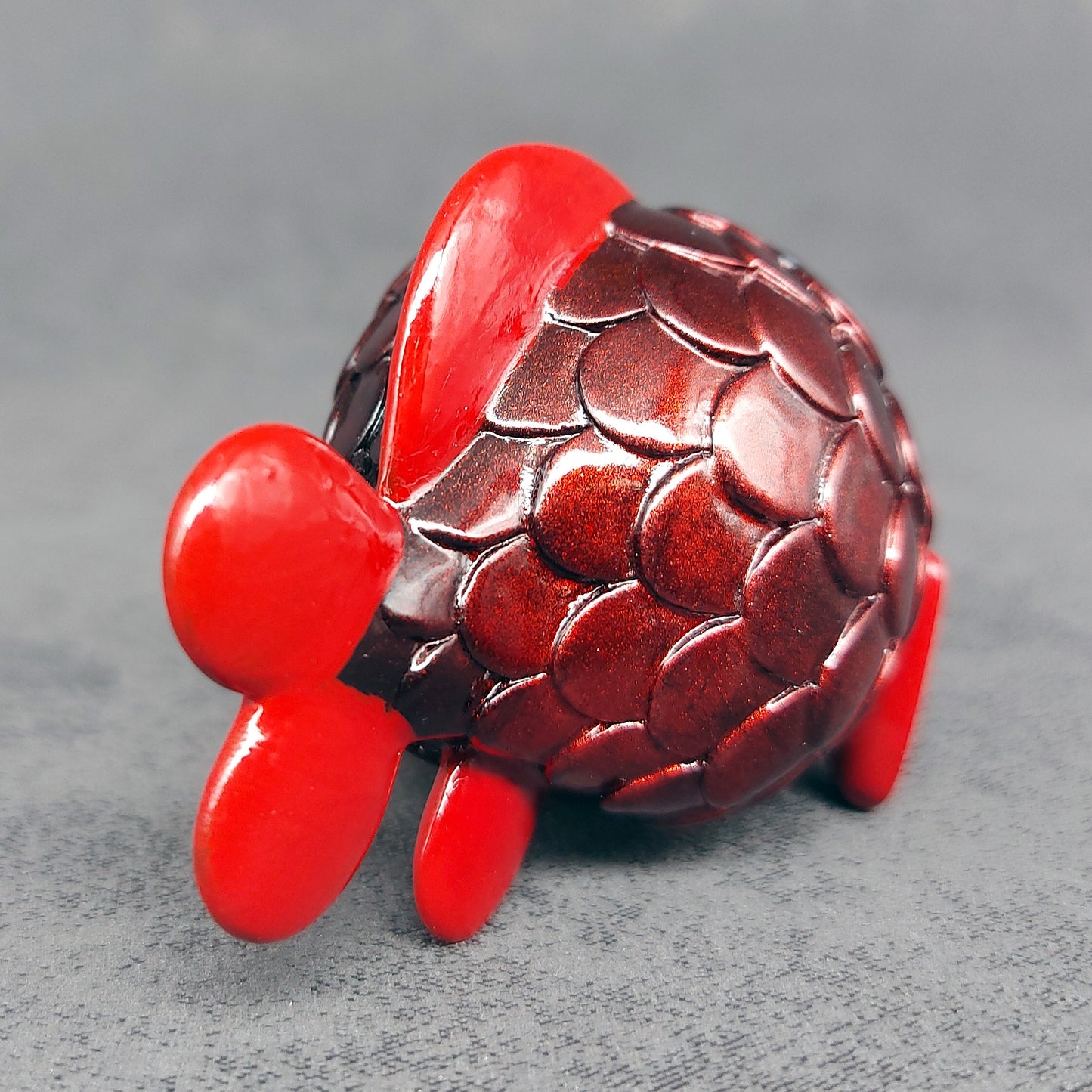 Red X'mas BallFish 紅色聖誕波波魚