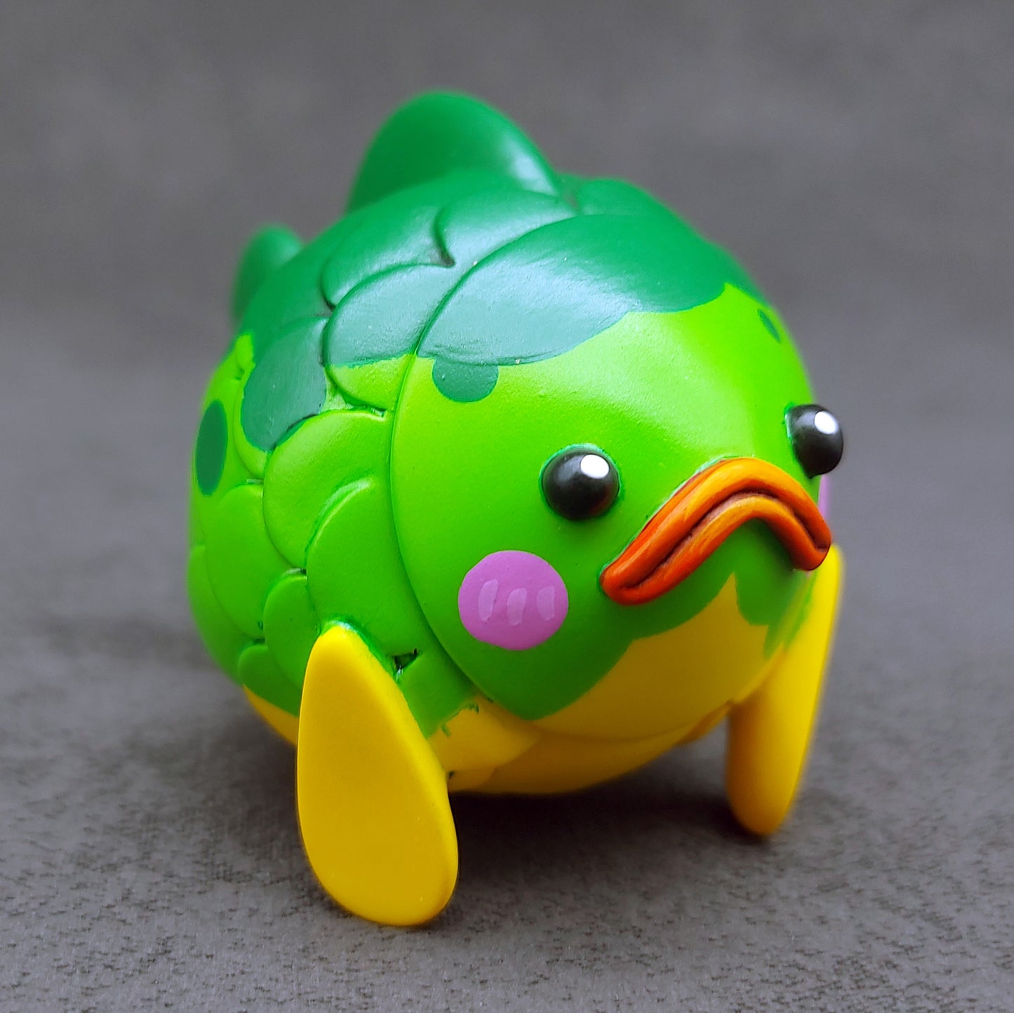 Green BallBallFish 綠花波波魚