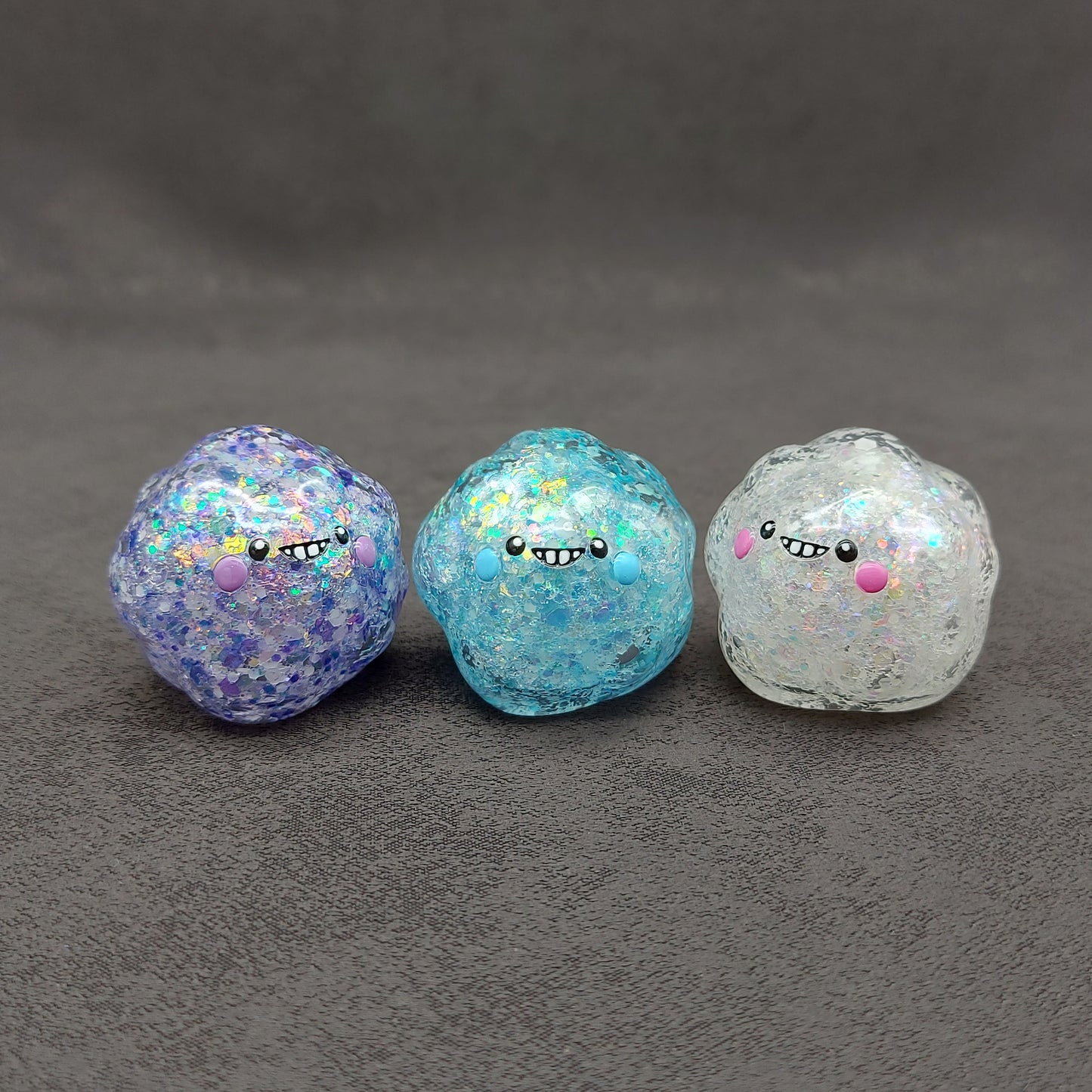 GID Purple Glitter BallBallInk 夜光紫色閃粉波波墨