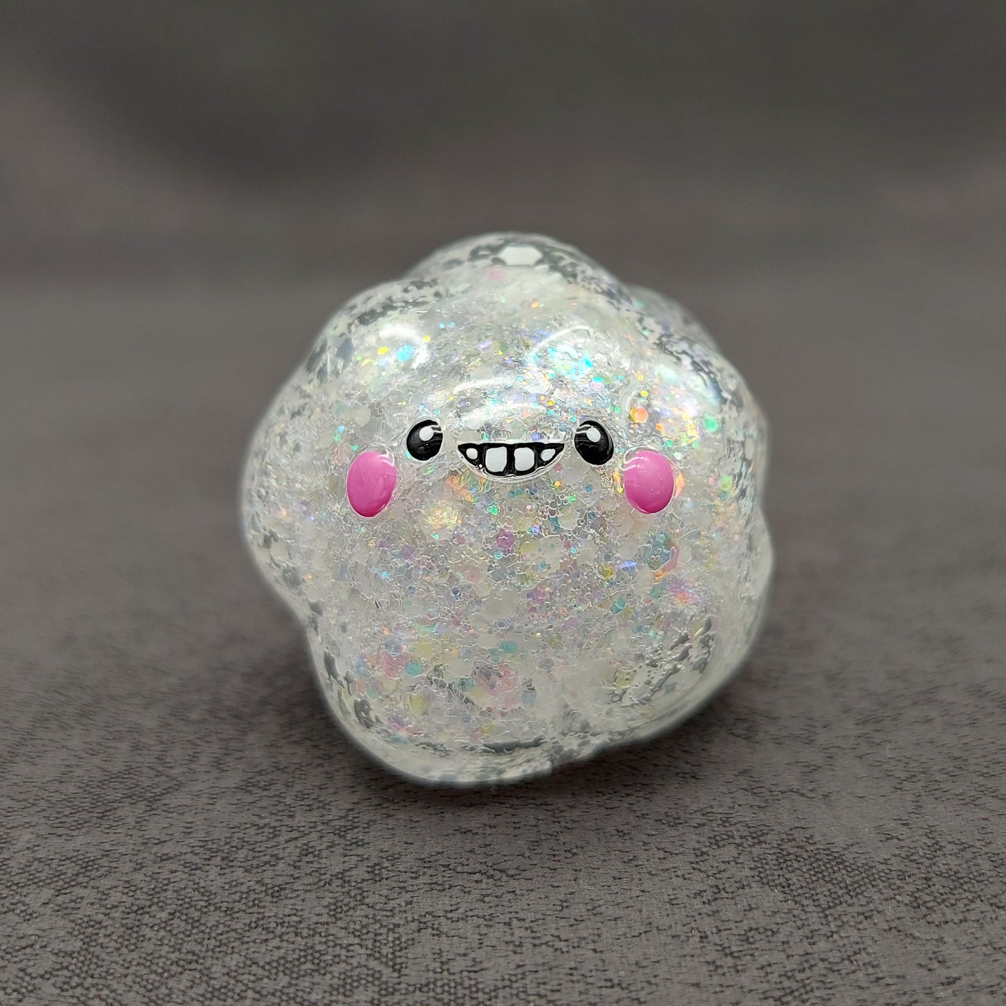 GID White Glitter BallBallInk 夜光白色閃粉波波墨