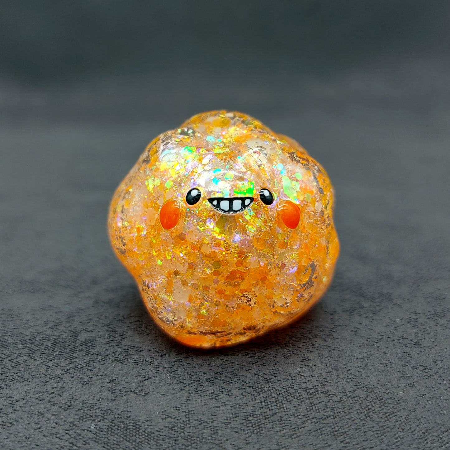 GID Orange Glitter BallBallInk 夜光橙色閃粉波波墨