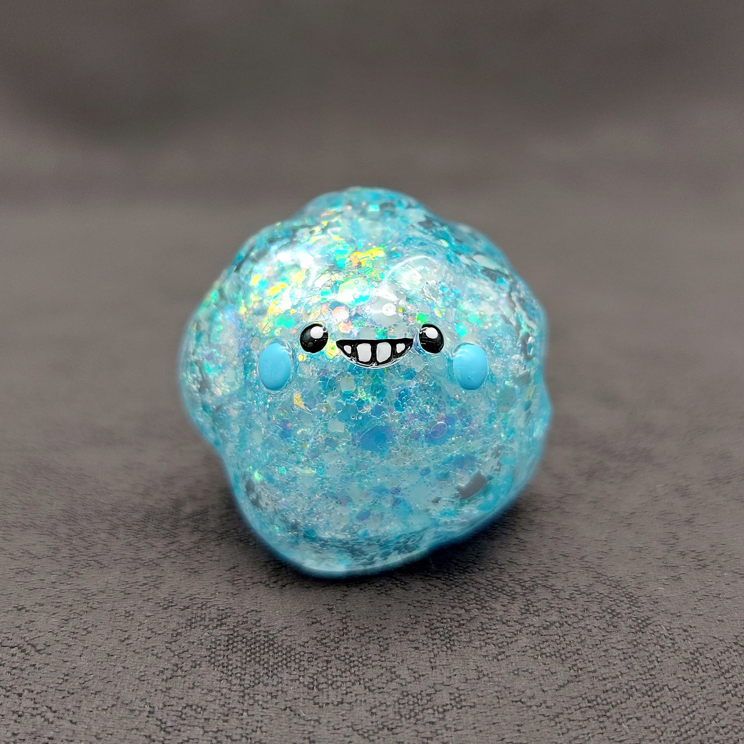 GID Light Blue Glitter BallBallInk 夜光粉藍閃粉波波墨