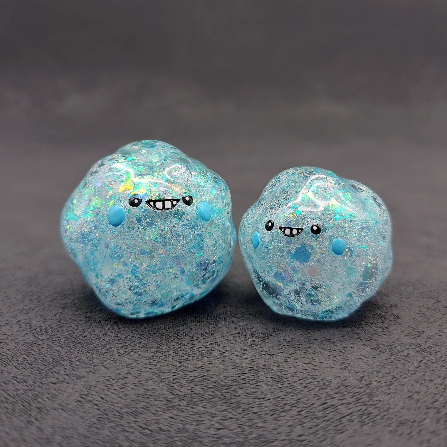 GID Light Blue Glitter BallBallInk 夜光粉藍閃粉波波墨