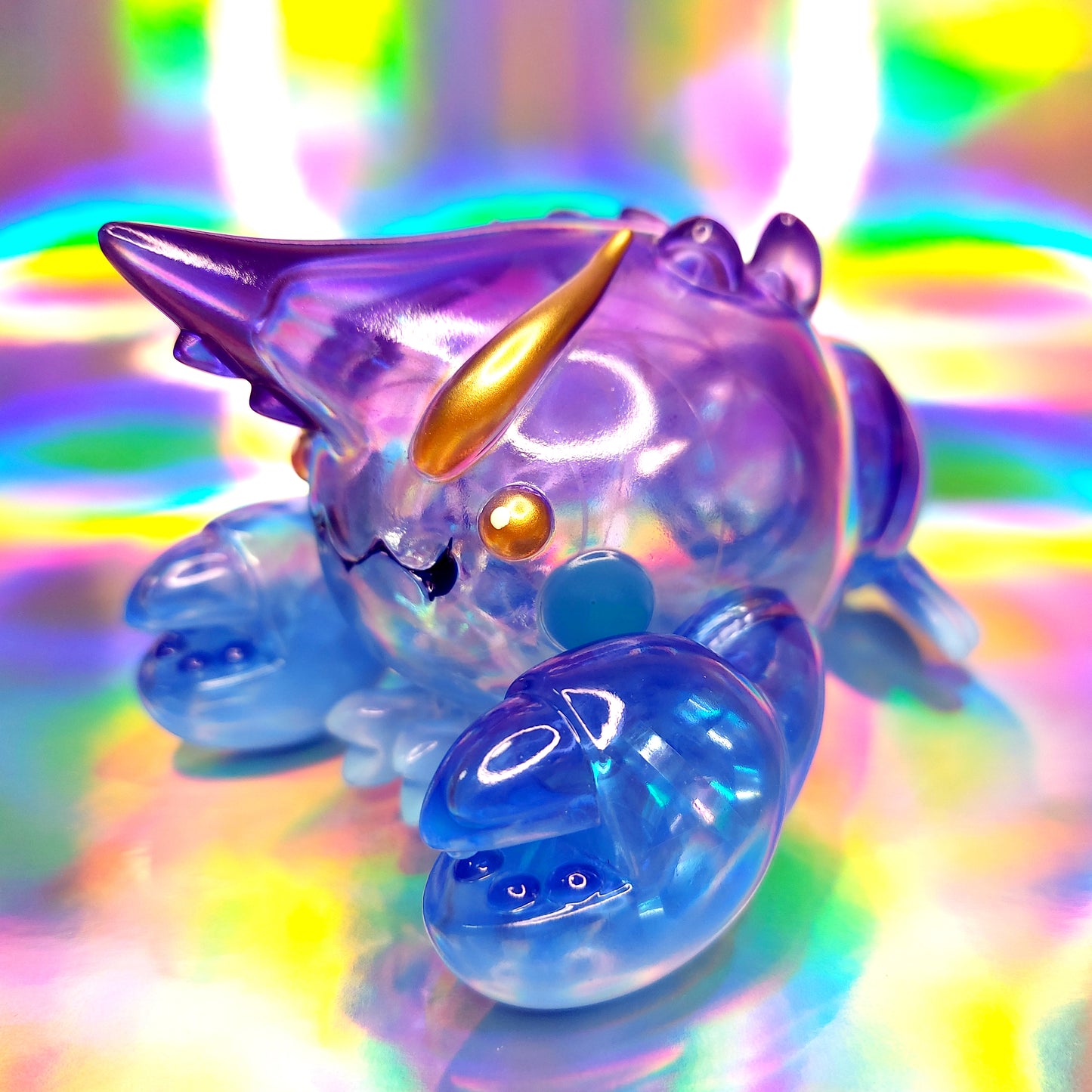 Dizzy Violet BallBallShrimp 閃藍波波蝦