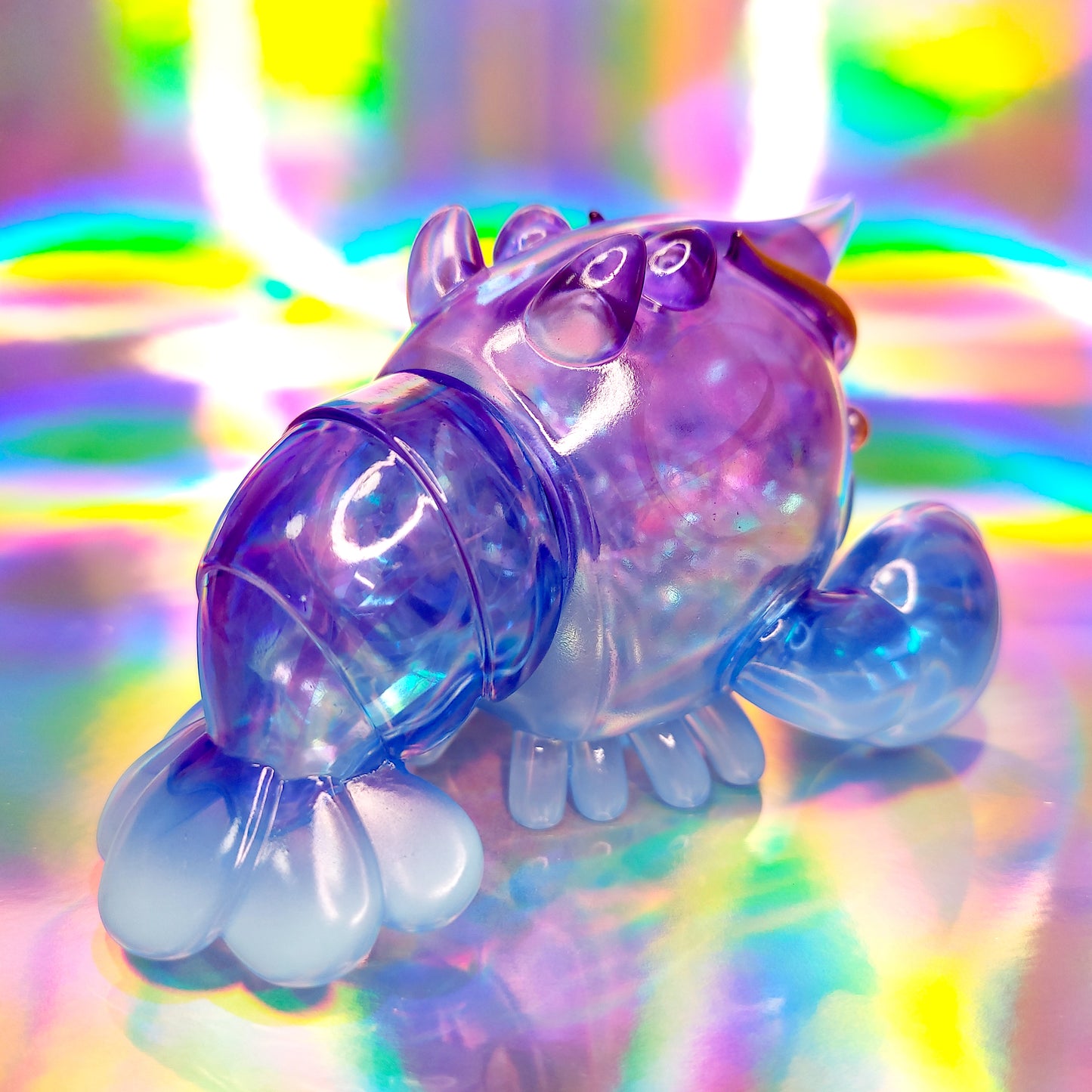 Dizzy Violet BallBallShrimp 閃藍波波蝦