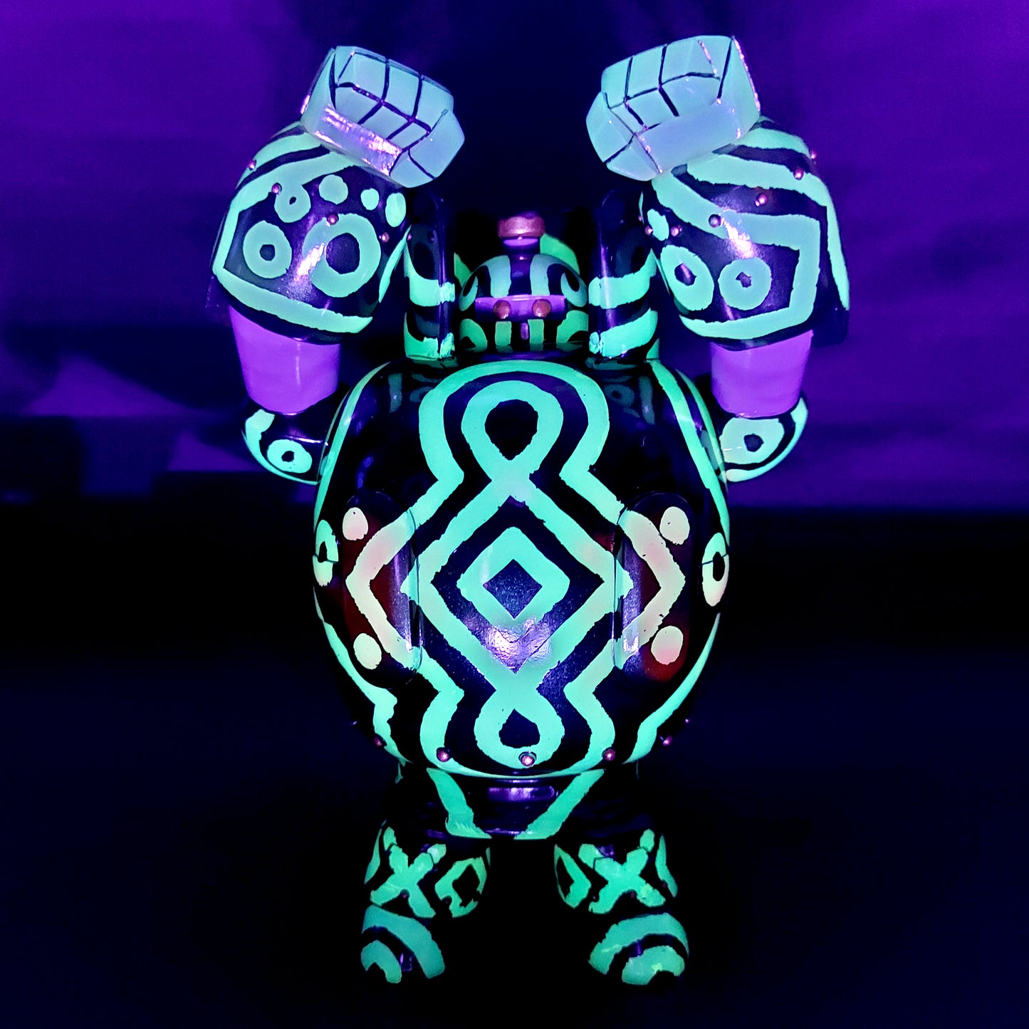 Totem Battle Pattern Gastank Bot 圖騰戰紋石油氣重機