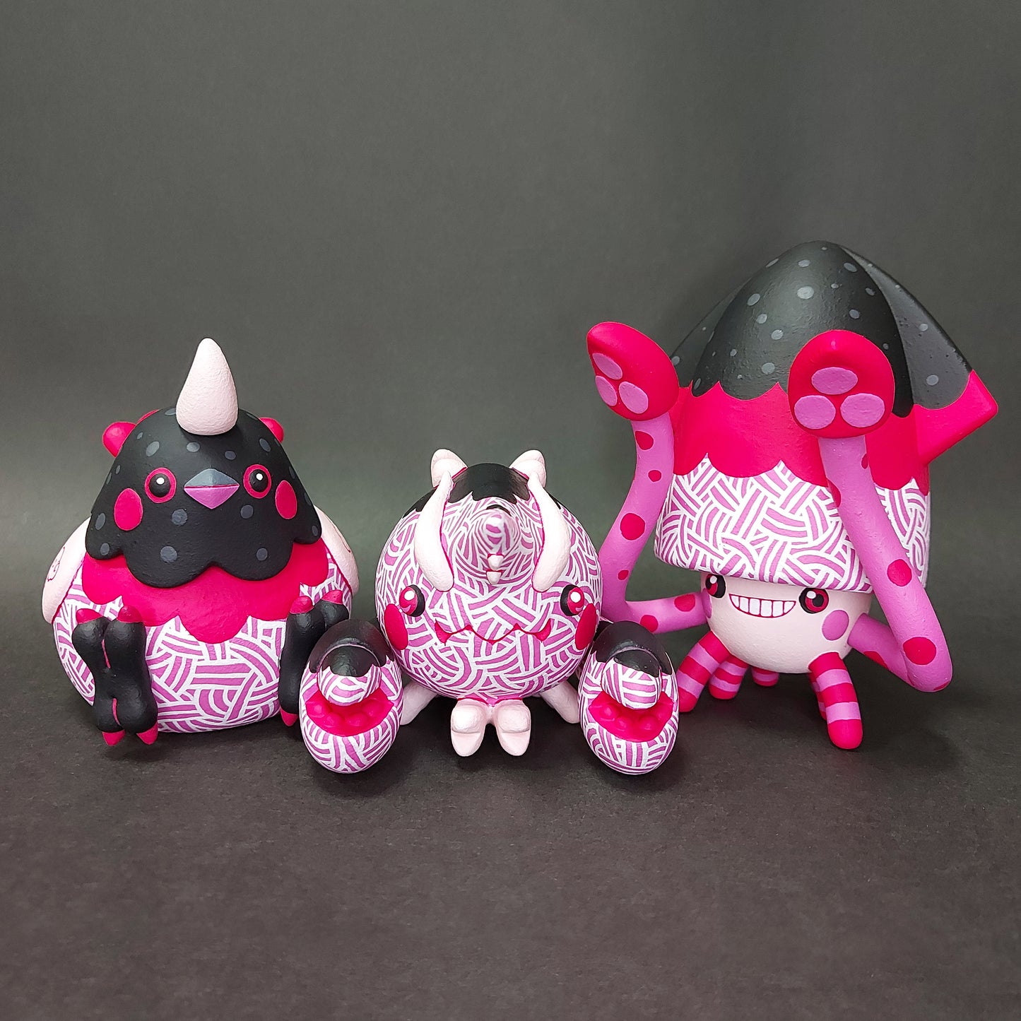 Pink Telling BallBallSquid 粉紅系列波波烏