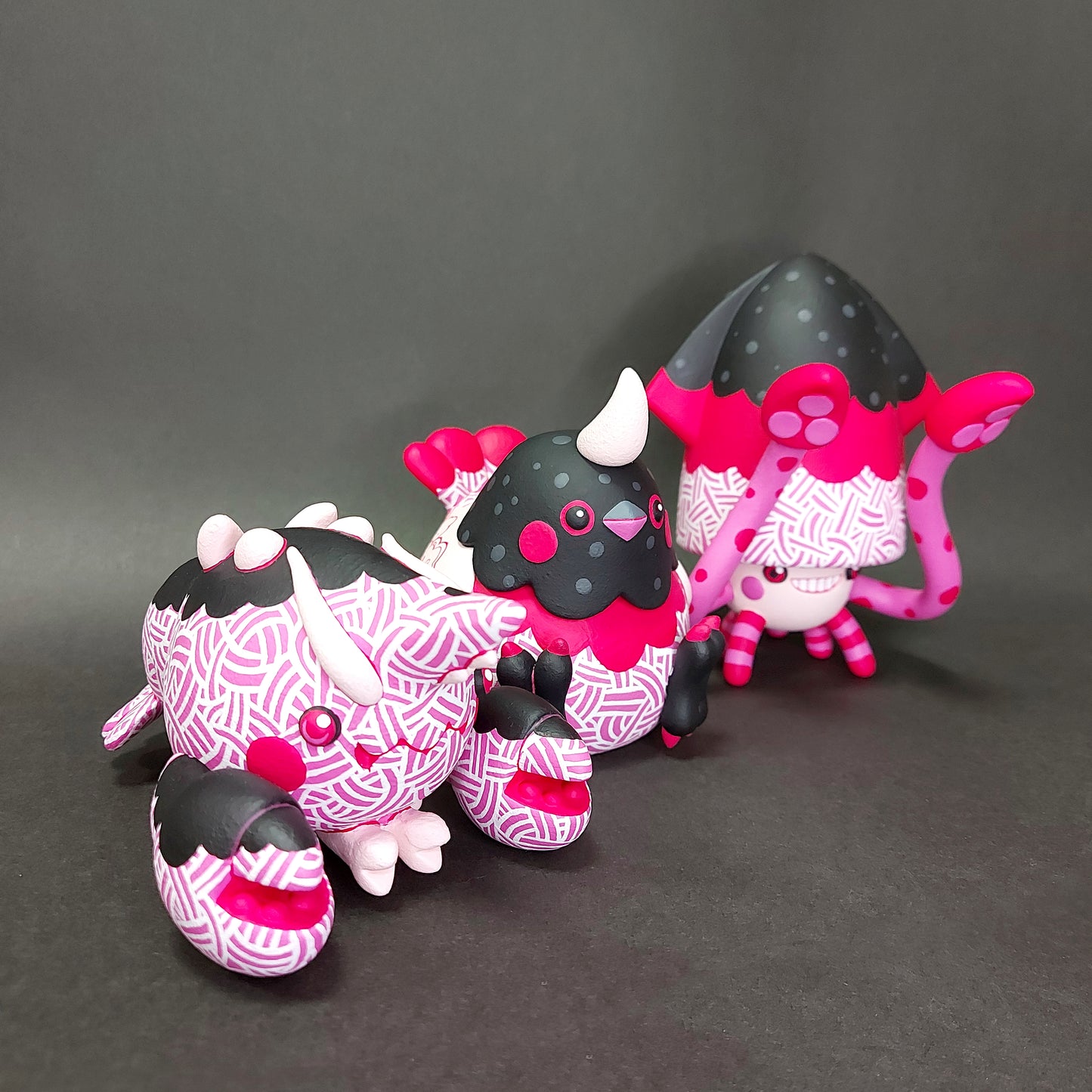 Pink Telling BallBallSquid 粉紅系列波波烏