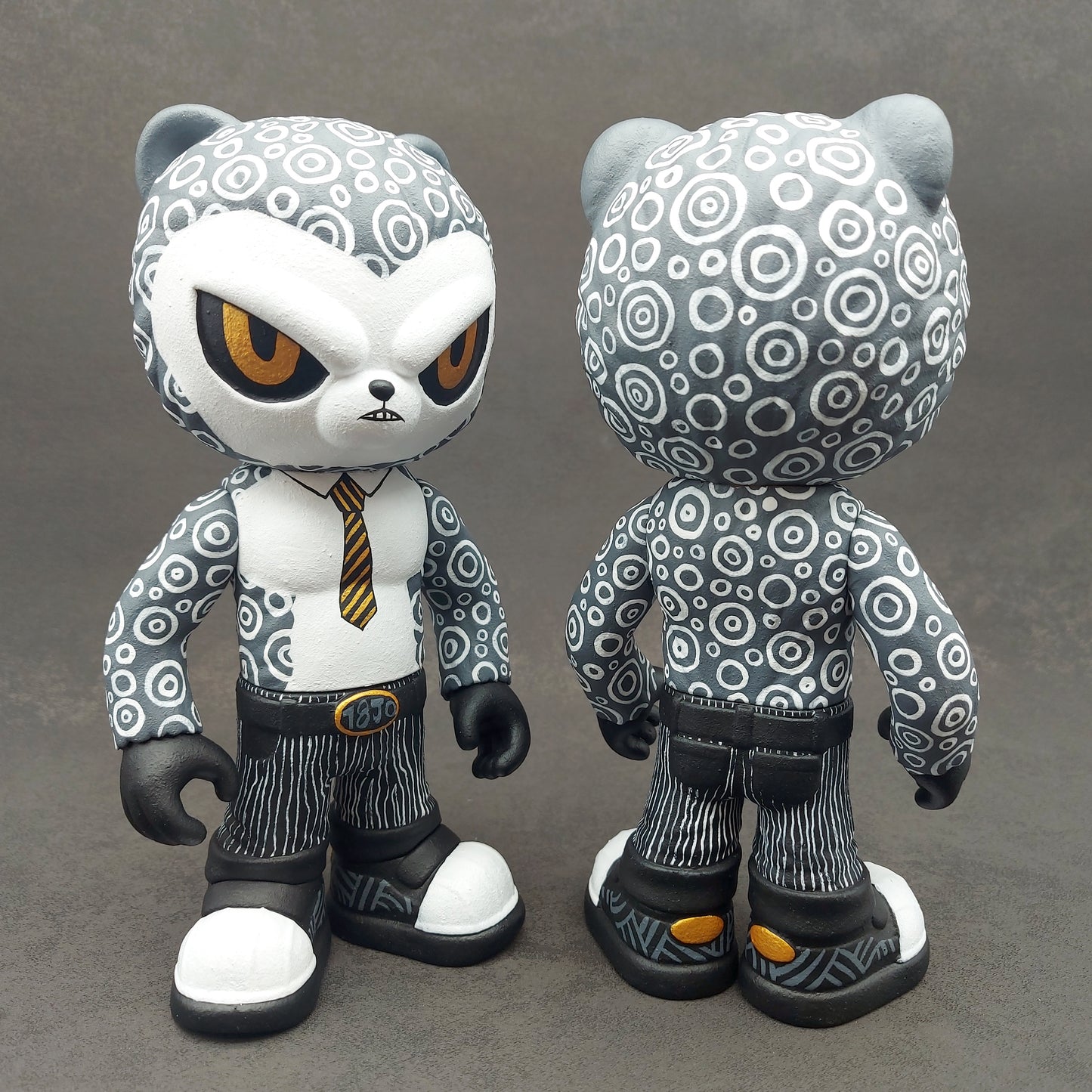 B&W Pattern IKARIKUMA 黑白熊伊卡