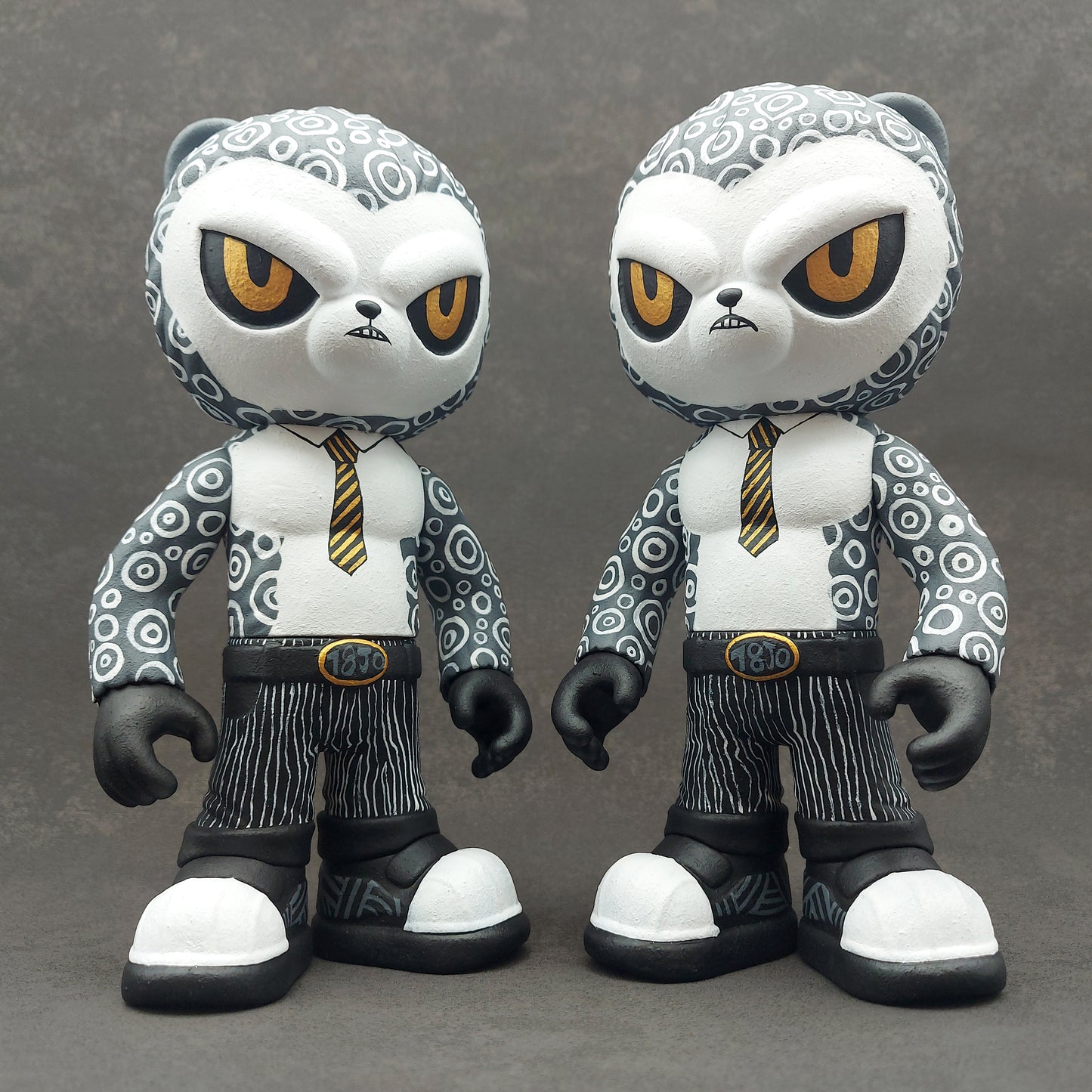 B&W Pattern IKARIKUMA 黑白熊伊卡
