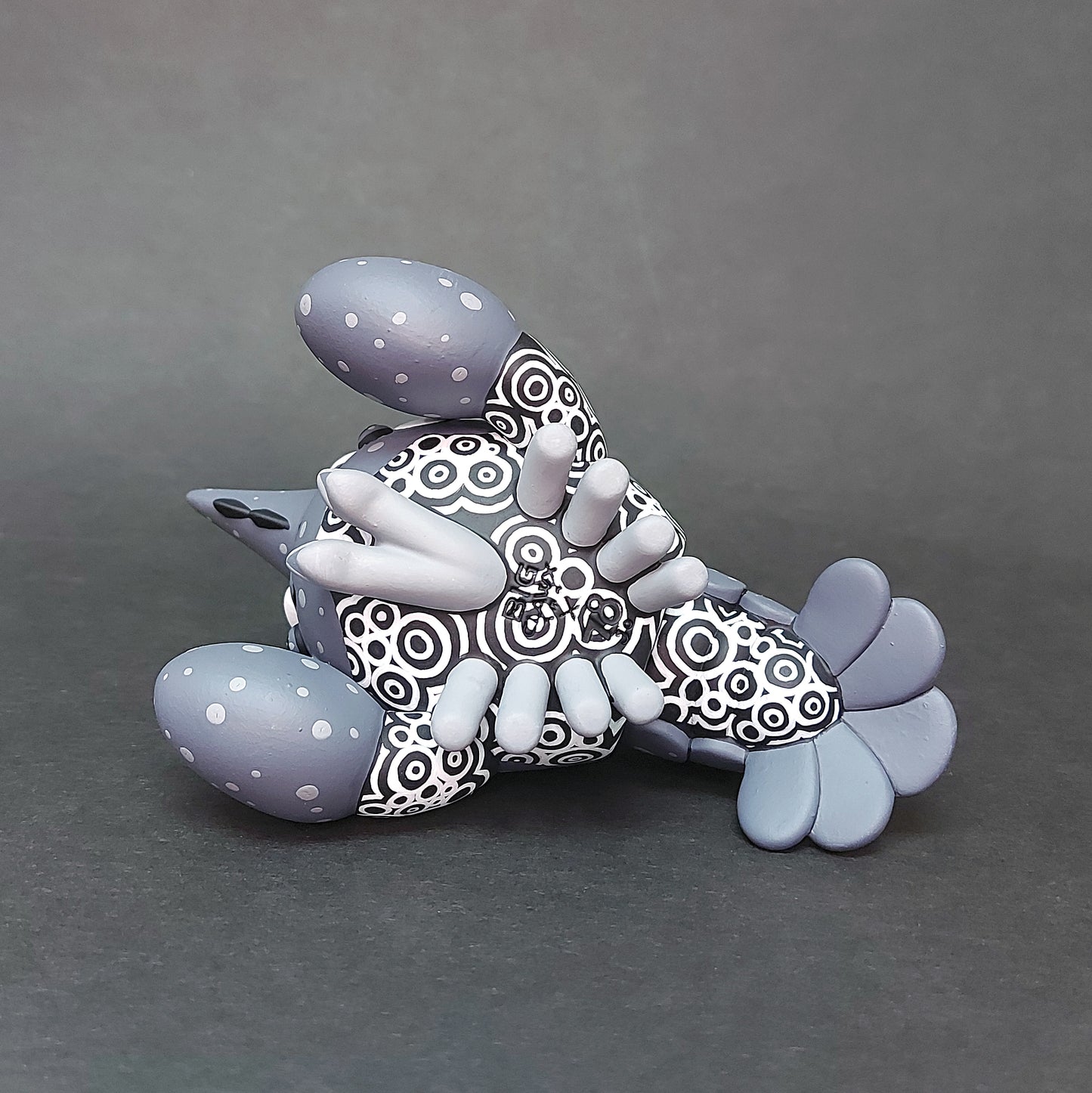Black & White Pattern BallBallShrimp 黑白花紋波波蝦
