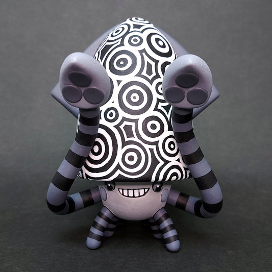B&W Presbyopia BallBallSquid 黑白老花波波烏