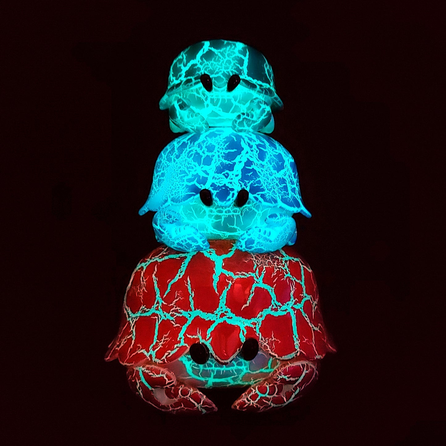 GID Crack Paint BallBallCrab 夜光裂紋波波蟹