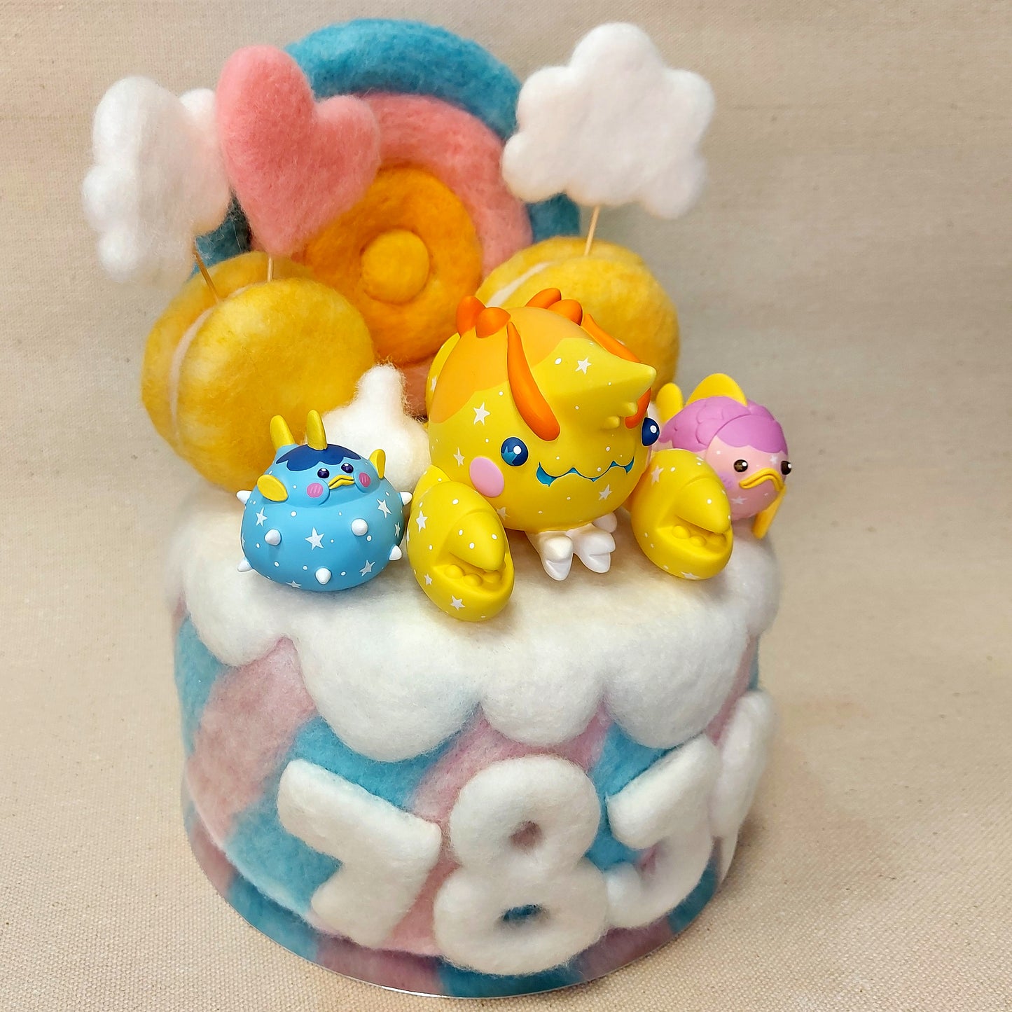 Yellow BallBallShrimp 粉黃波波蝦