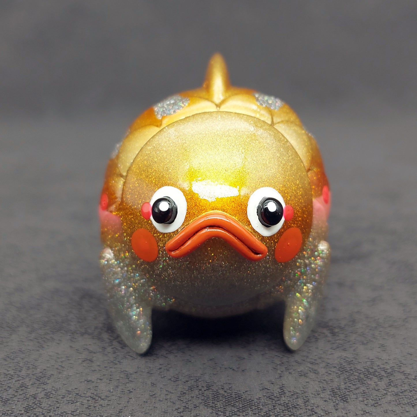 GoldBallFish 金粉紅點波波魚