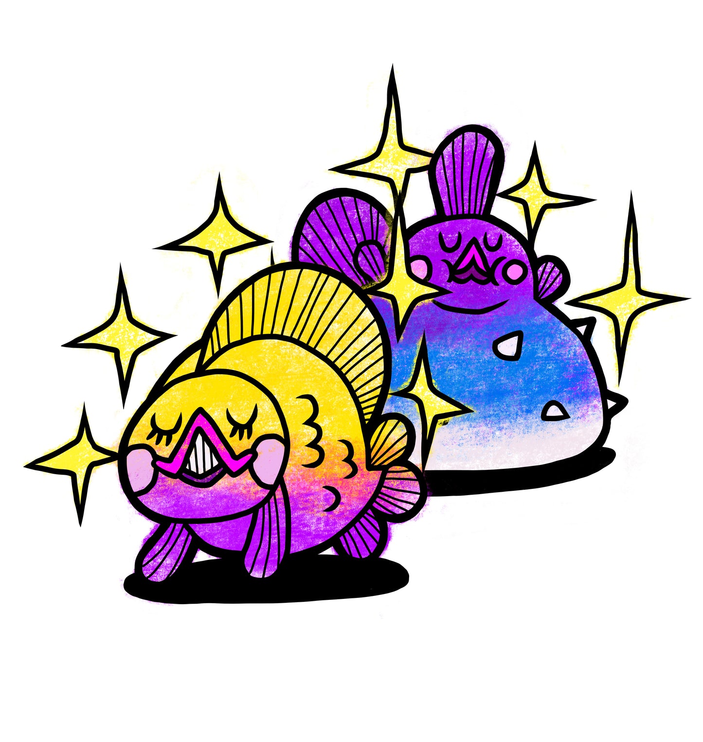 Metallic BallBallFish 金屬色波波魚