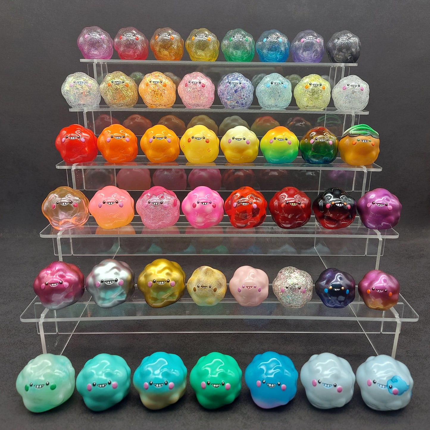 Transparent Pink BallBallInk 透明粉紅色波波墨