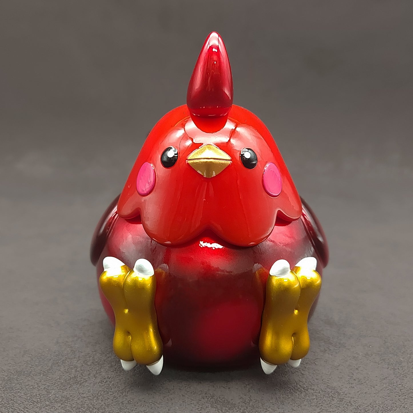 Metallic Red BallBallBird 金屬紅波波雀