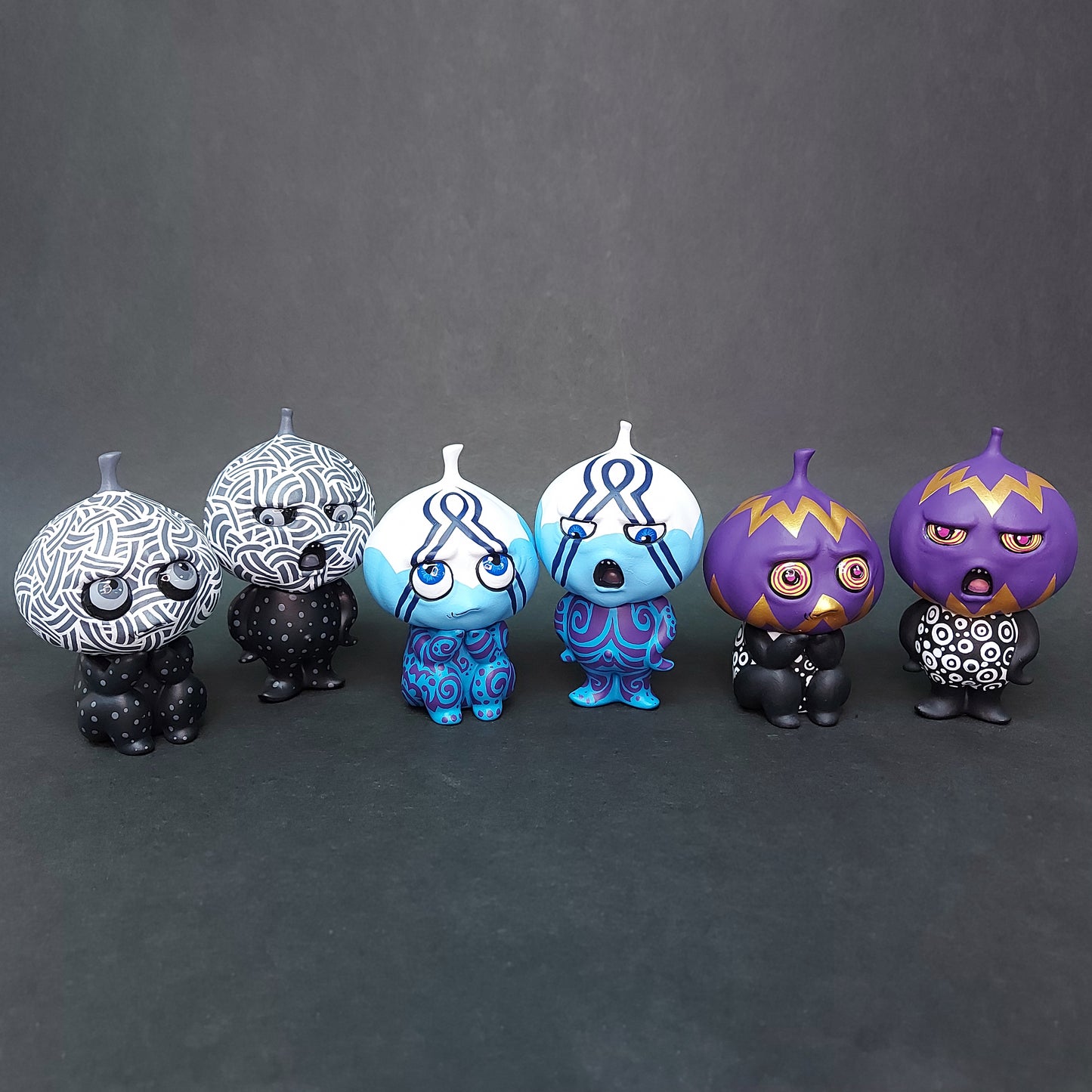 Purple Garlic Siblings