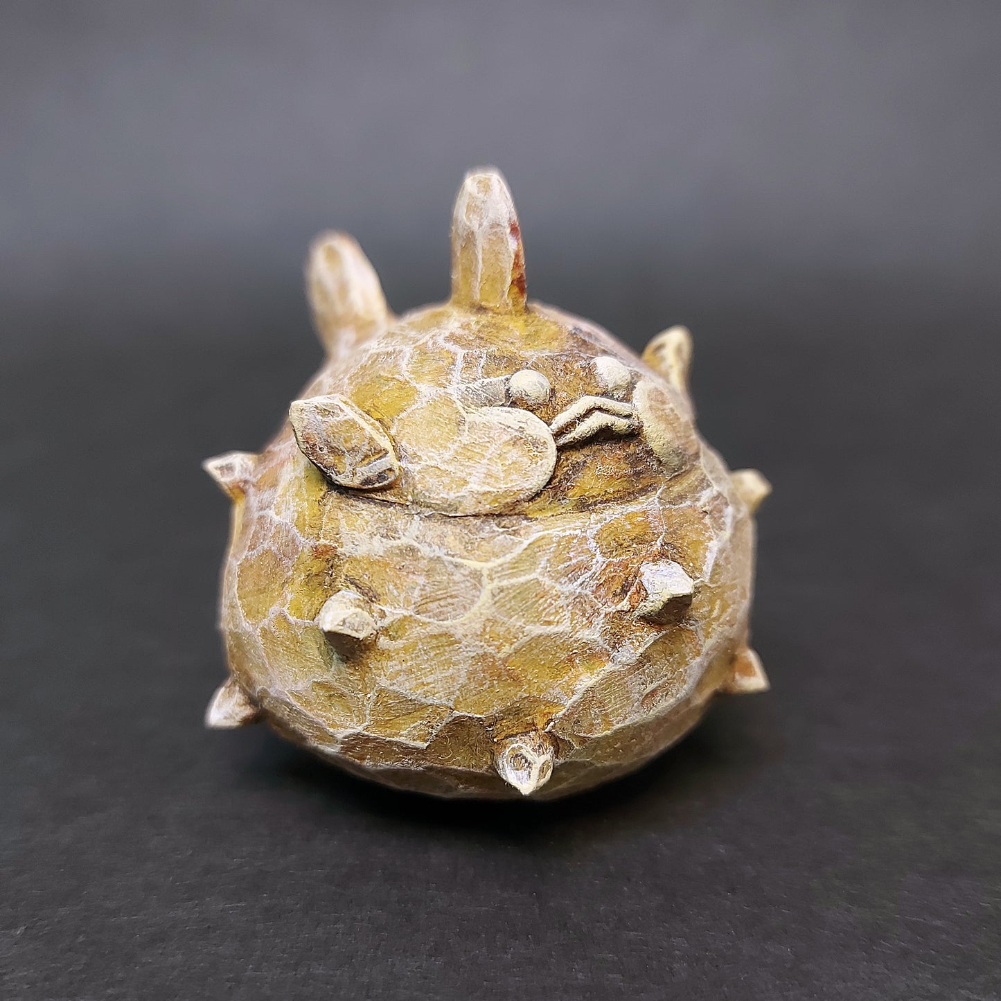 Wooden BallBallFish & PufferBallFish set 木化波波魚與刺波魚