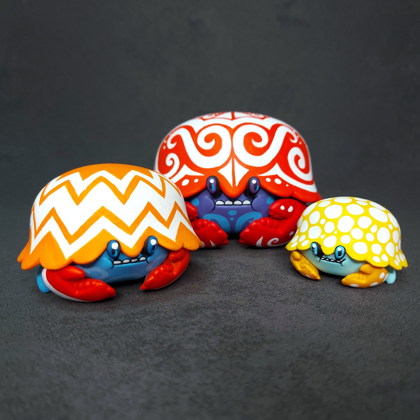 Pattern BallBallCrab Bros 花紋波波蟹三兄弟
