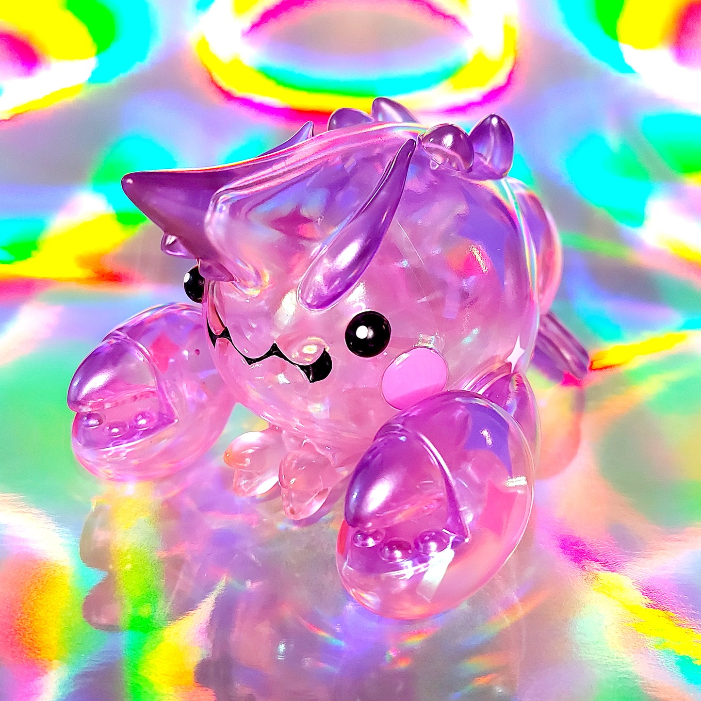 Dazzle Purple BallBallShrimp 幻紫波波蝦