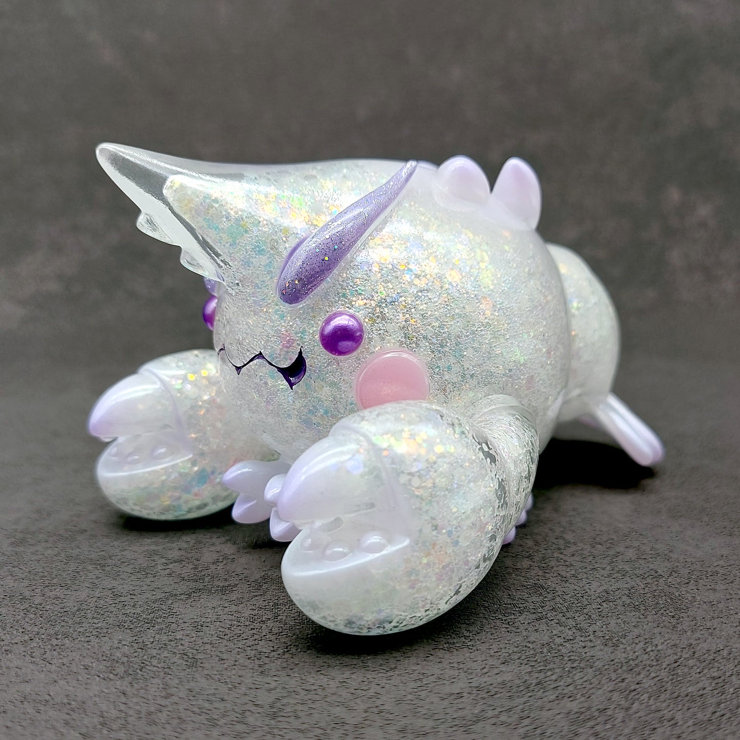 夜光閃粉香芋波波蝦 GID Glitter Taro BallBallShrimp