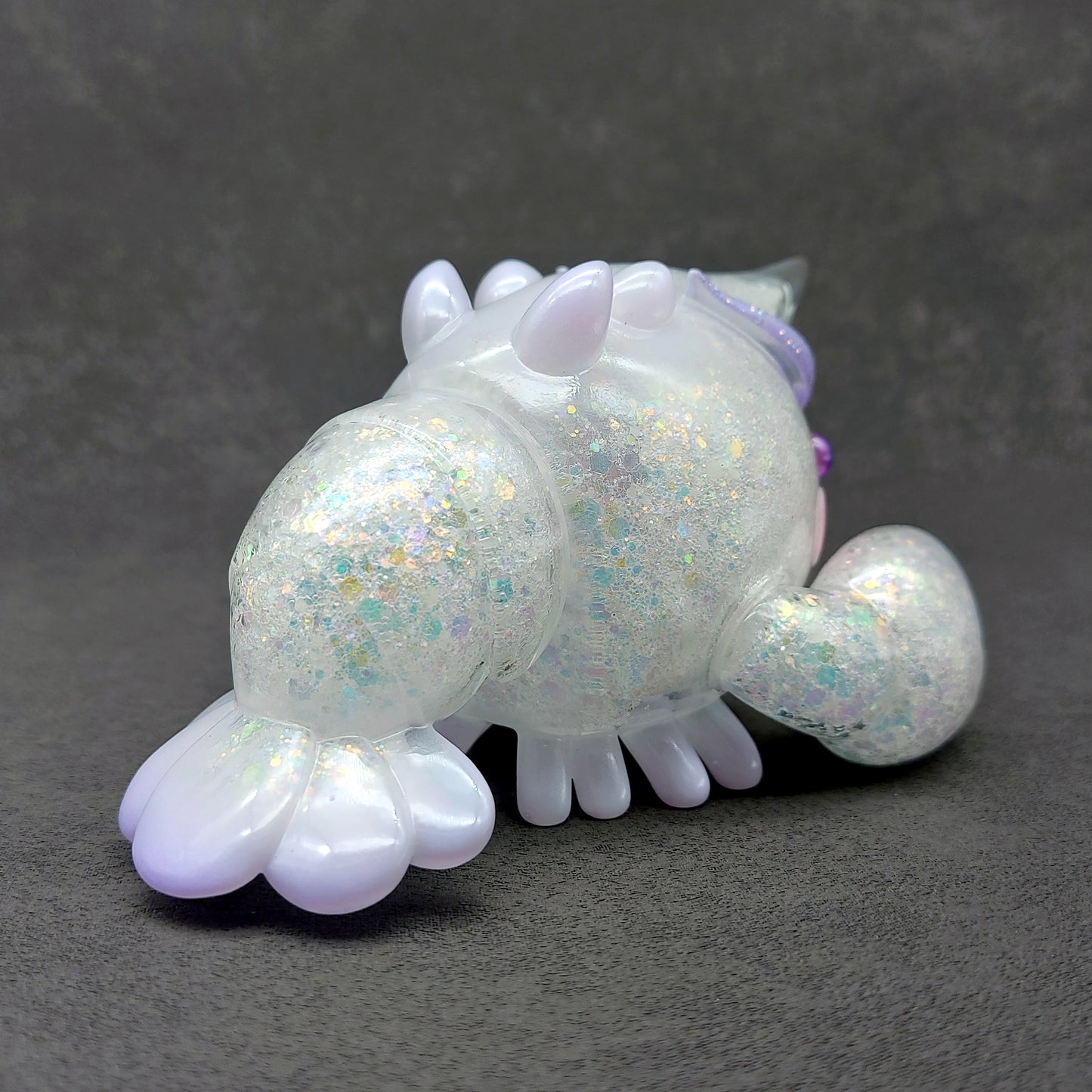 夜光閃粉香芋波波蝦 GID Glitter Taro BallBallShrimp