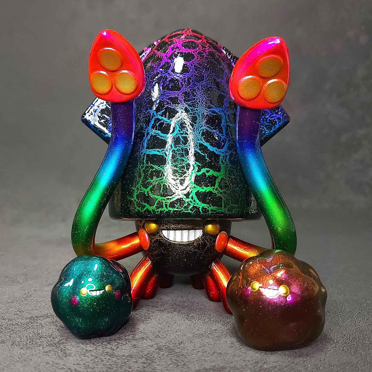 Rainbow Crack BallBallSquid 彩虹裂紋波波烏