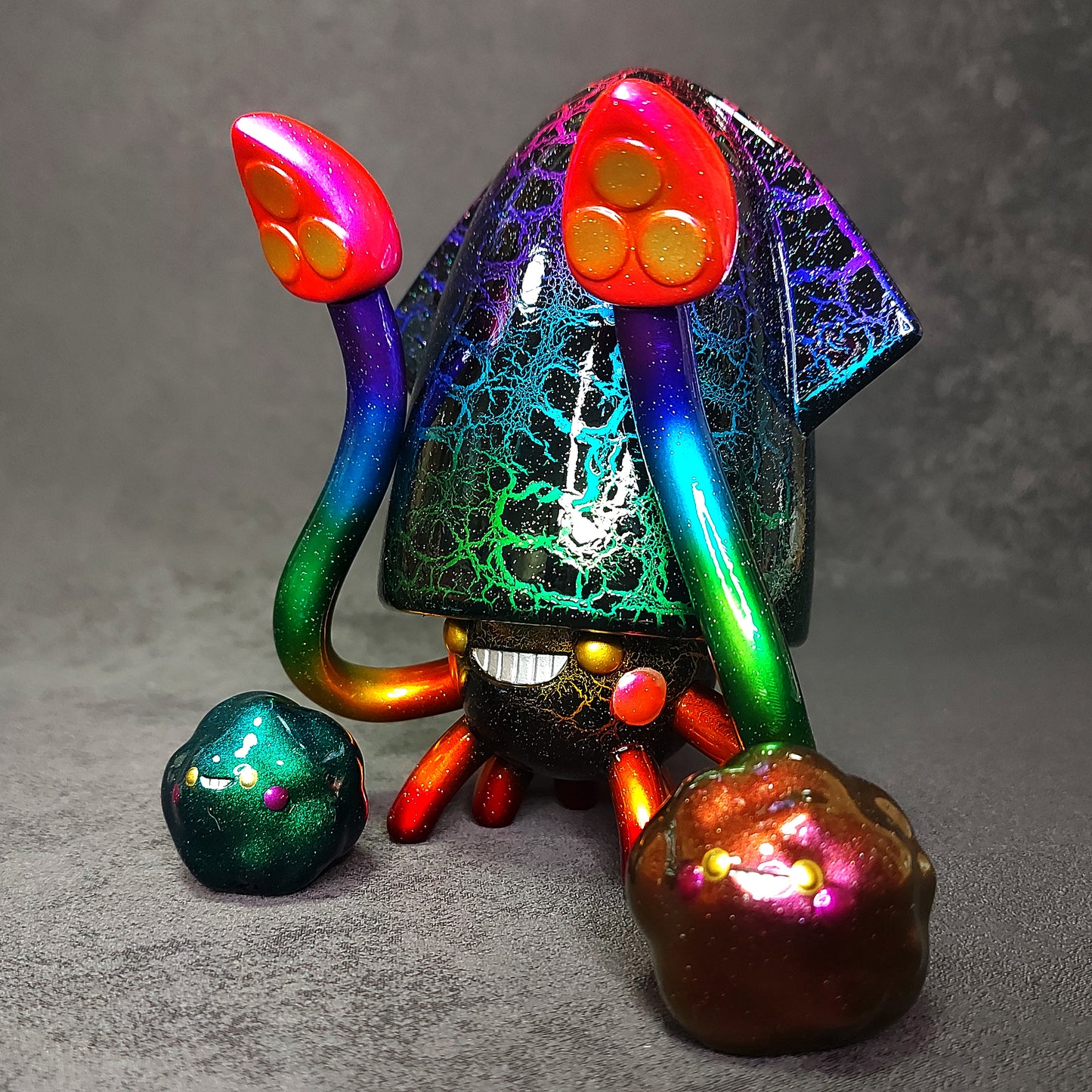 Rainbow Crack BallBallSquid 彩虹裂紋波波烏