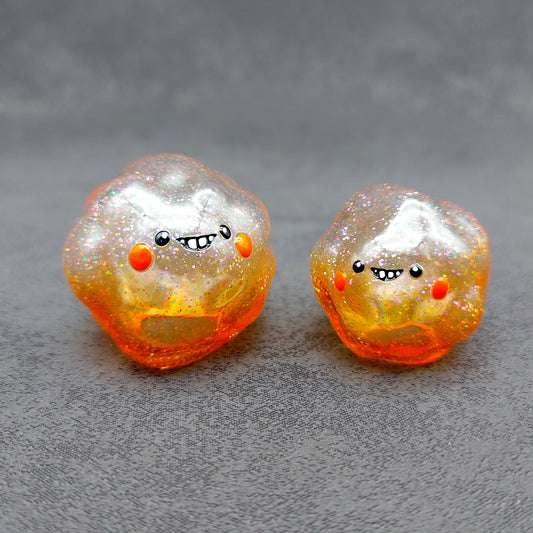 Transparent Orange BallBallInk 透明橙色波波墨