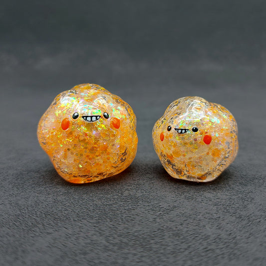 GID Orange Glitter BallBallInk 夜光橙色閃粉波波墨