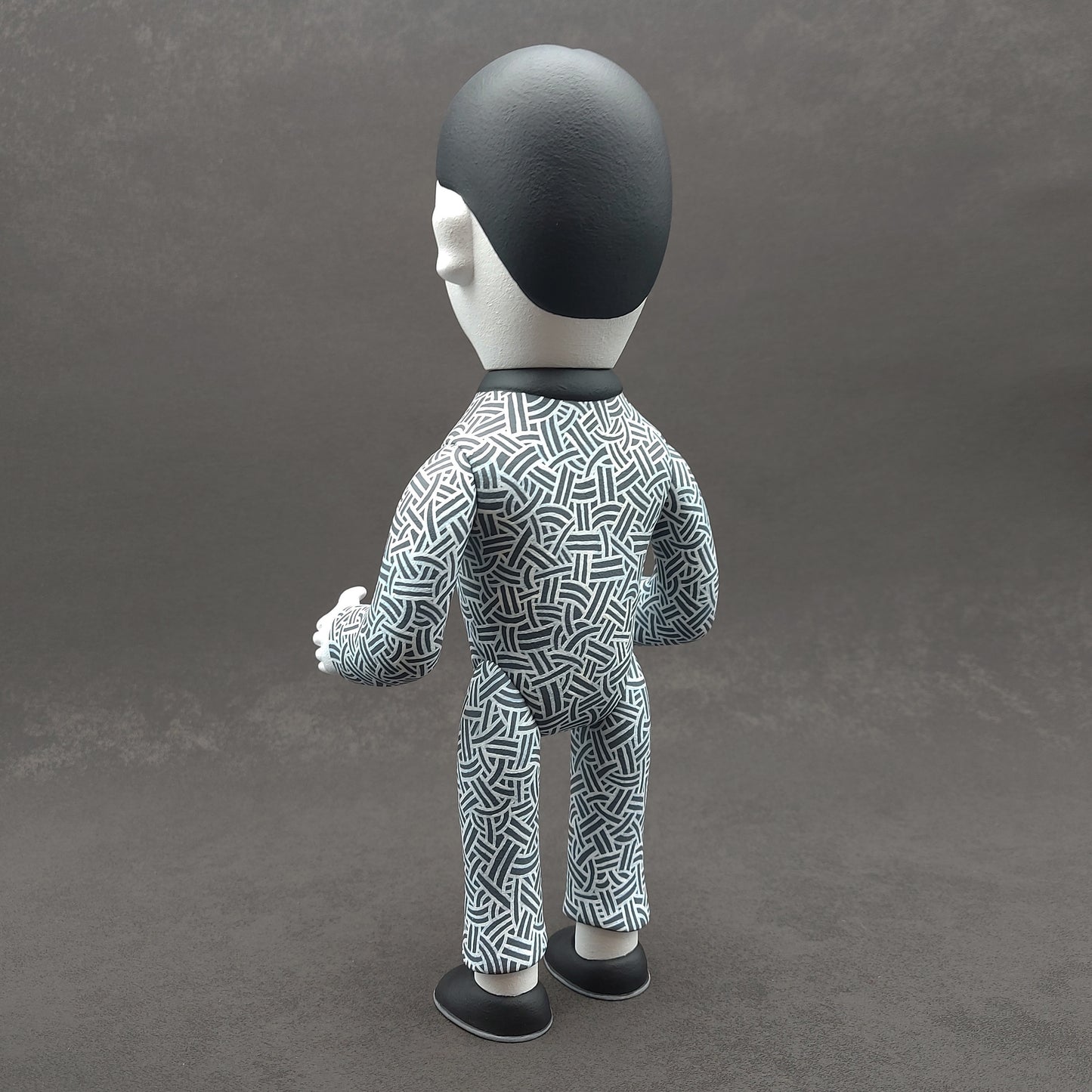 B&W Gold Boy And Jade Girl 黑白金童玉女