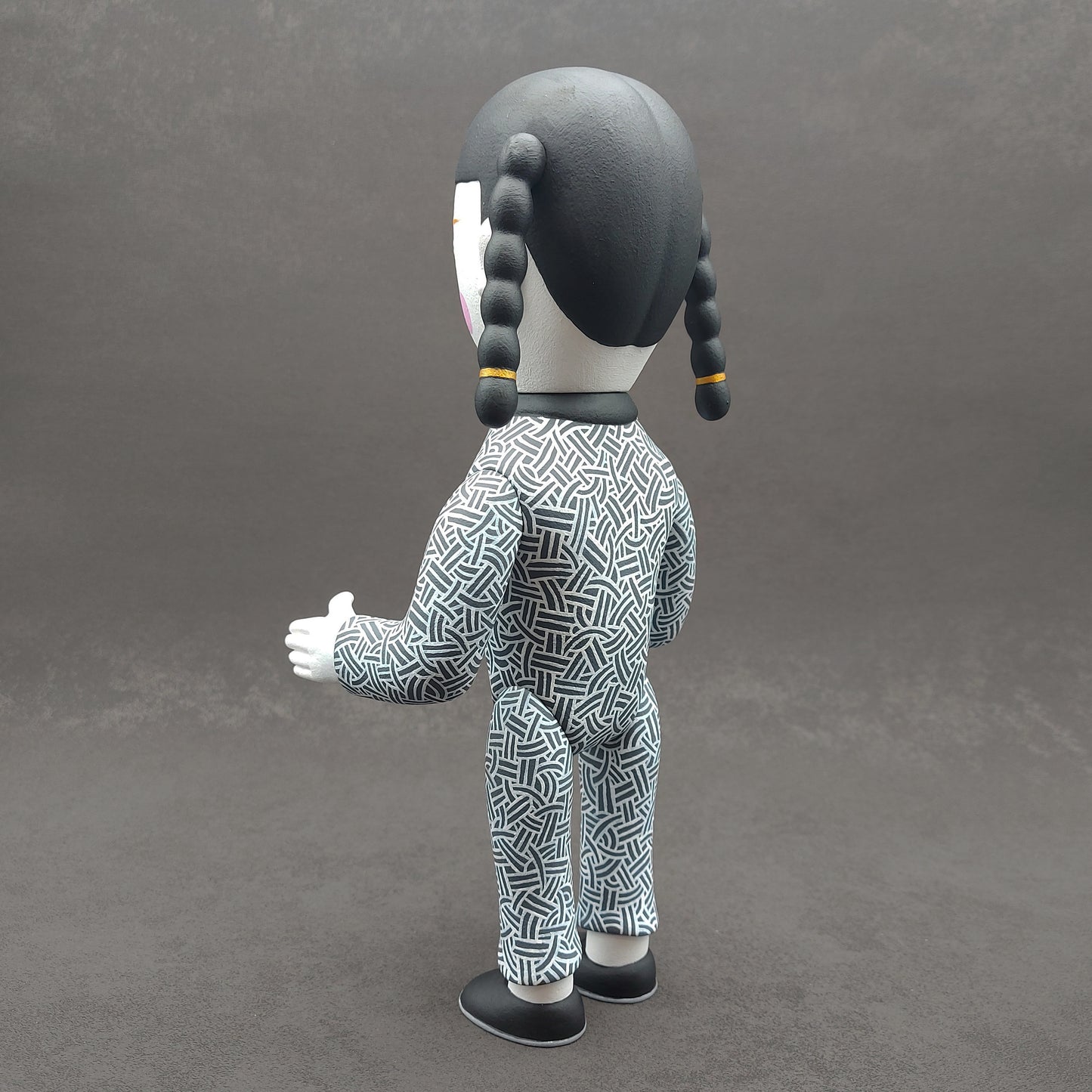 B&W Gold Boy And Jade Girl 黑白金童玉女