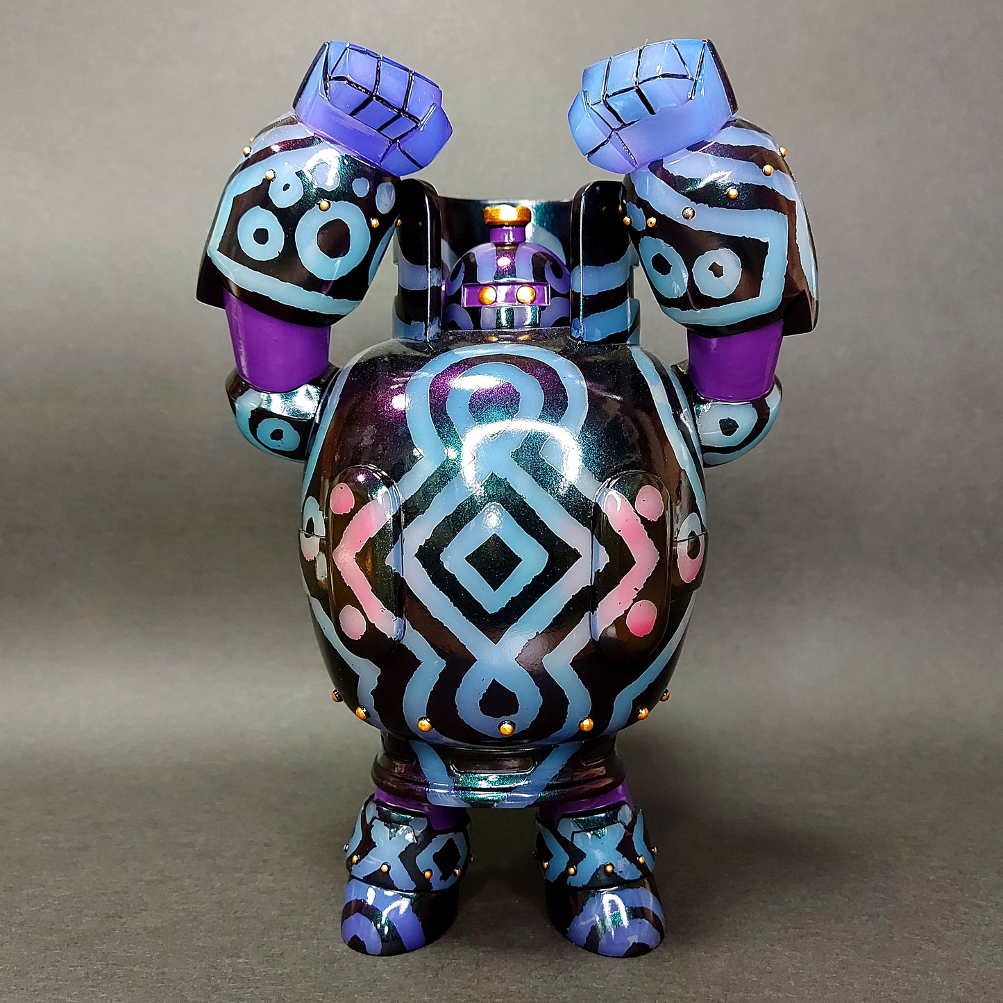 Totem Battle Pattern Gastank Bot 圖騰戰紋汽油重機