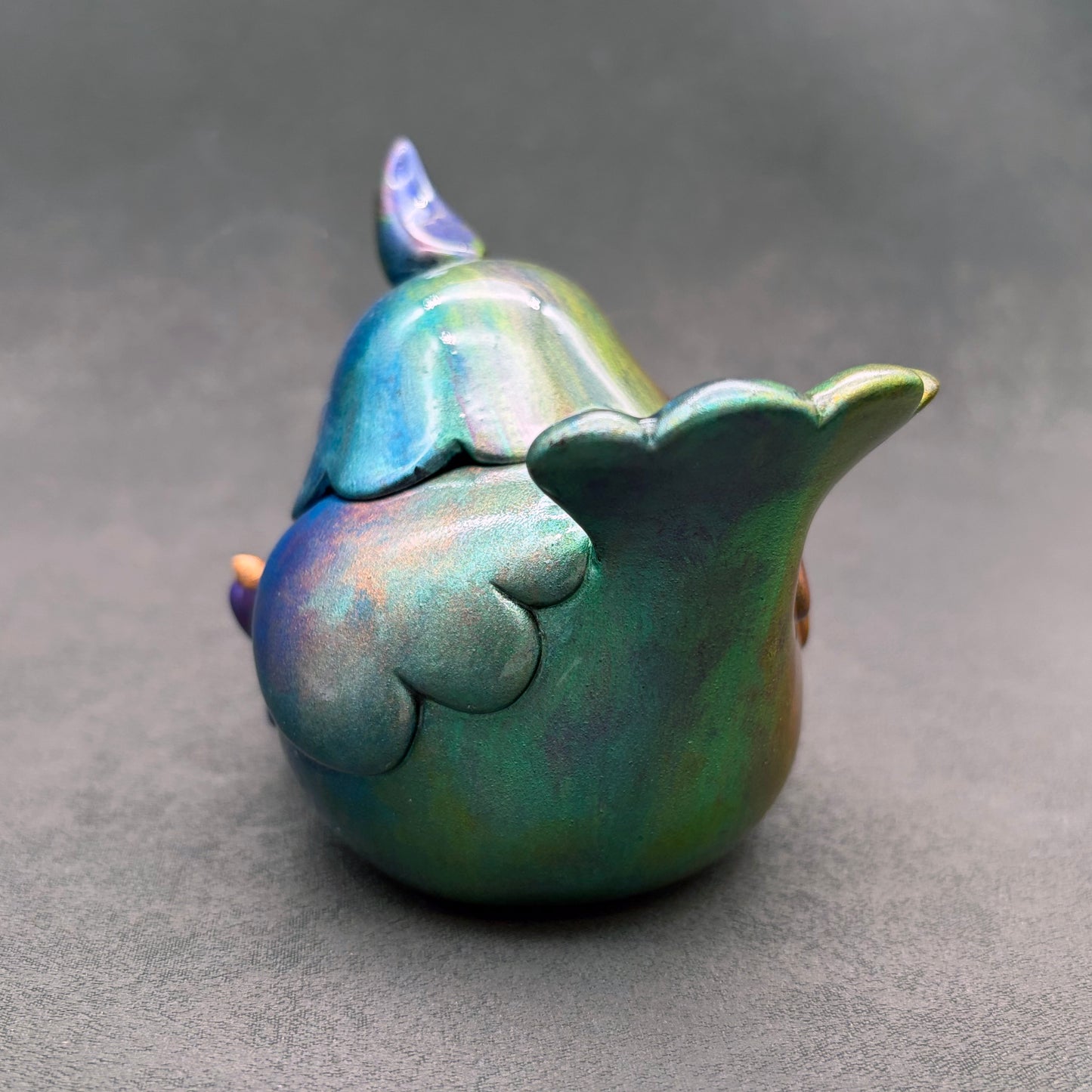 Metallic Rainbow BallBallBird 金屬彩虹波波雀