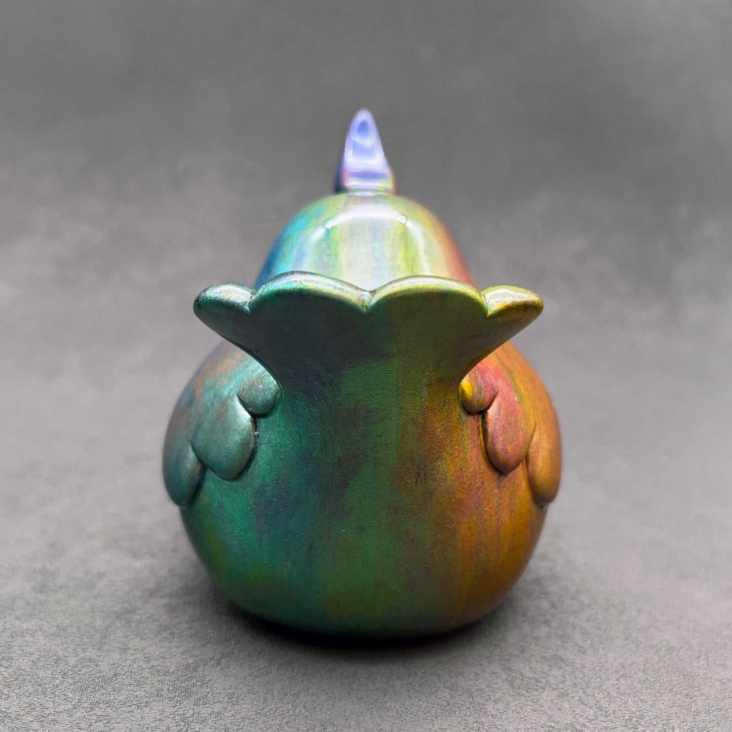 Metallic Rainbow BallBallBird 金屬彩虹波波雀