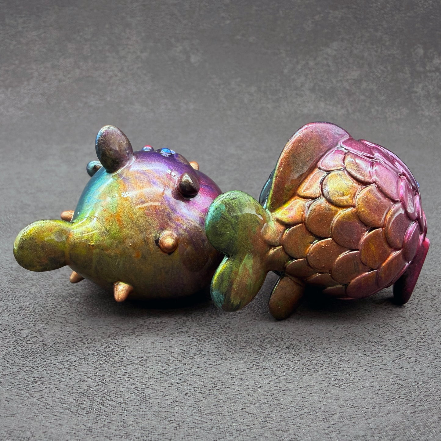 Metallic Rainbow BallBallFish 金屬彩虹波波魚