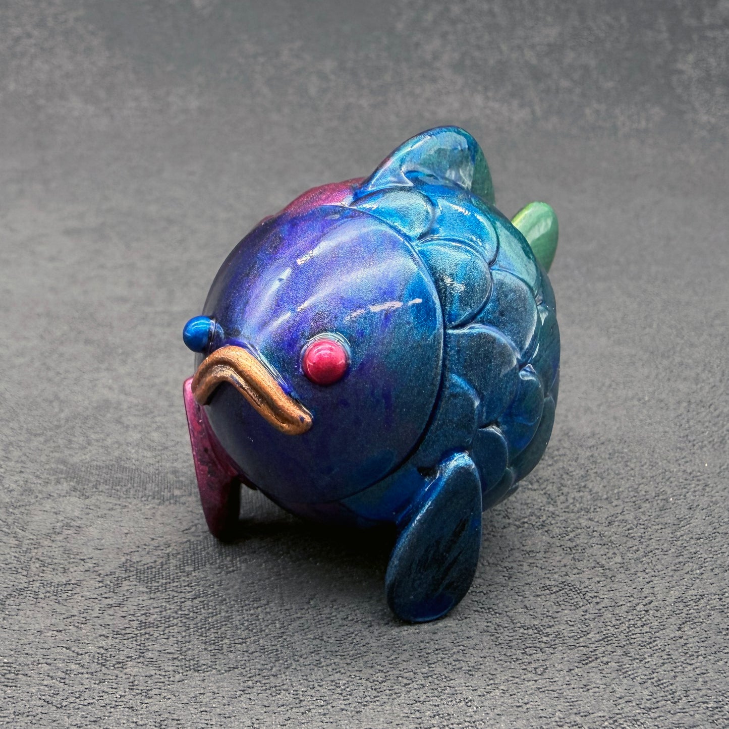 Metallic Rainbow BallBallFish 金屬彩虹波波魚