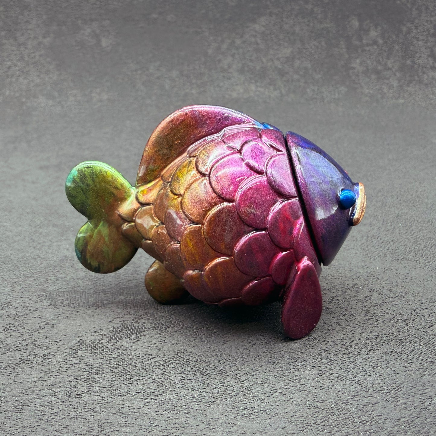 Metallic Rainbow BallBallFish 金屬彩虹波波魚