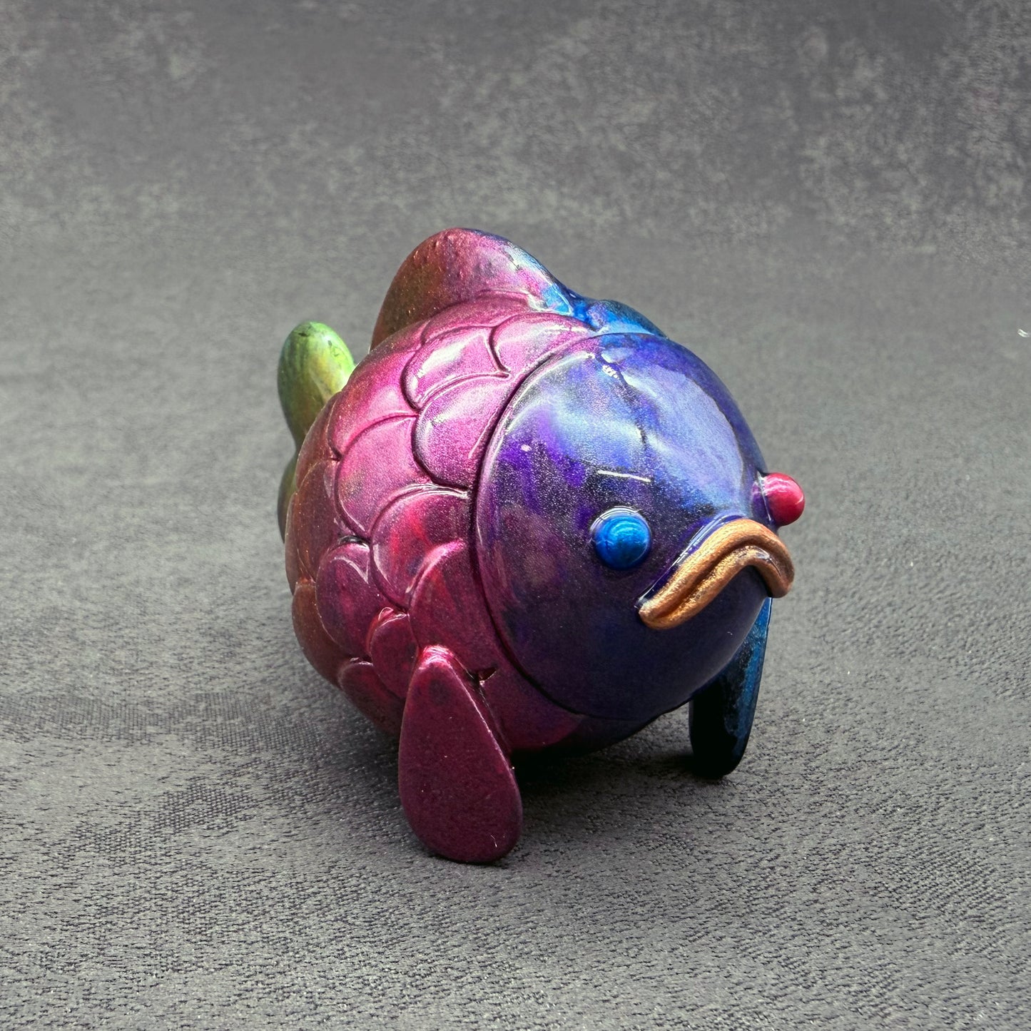 Metallic Rainbow BallBallFish 金屬彩虹波波魚