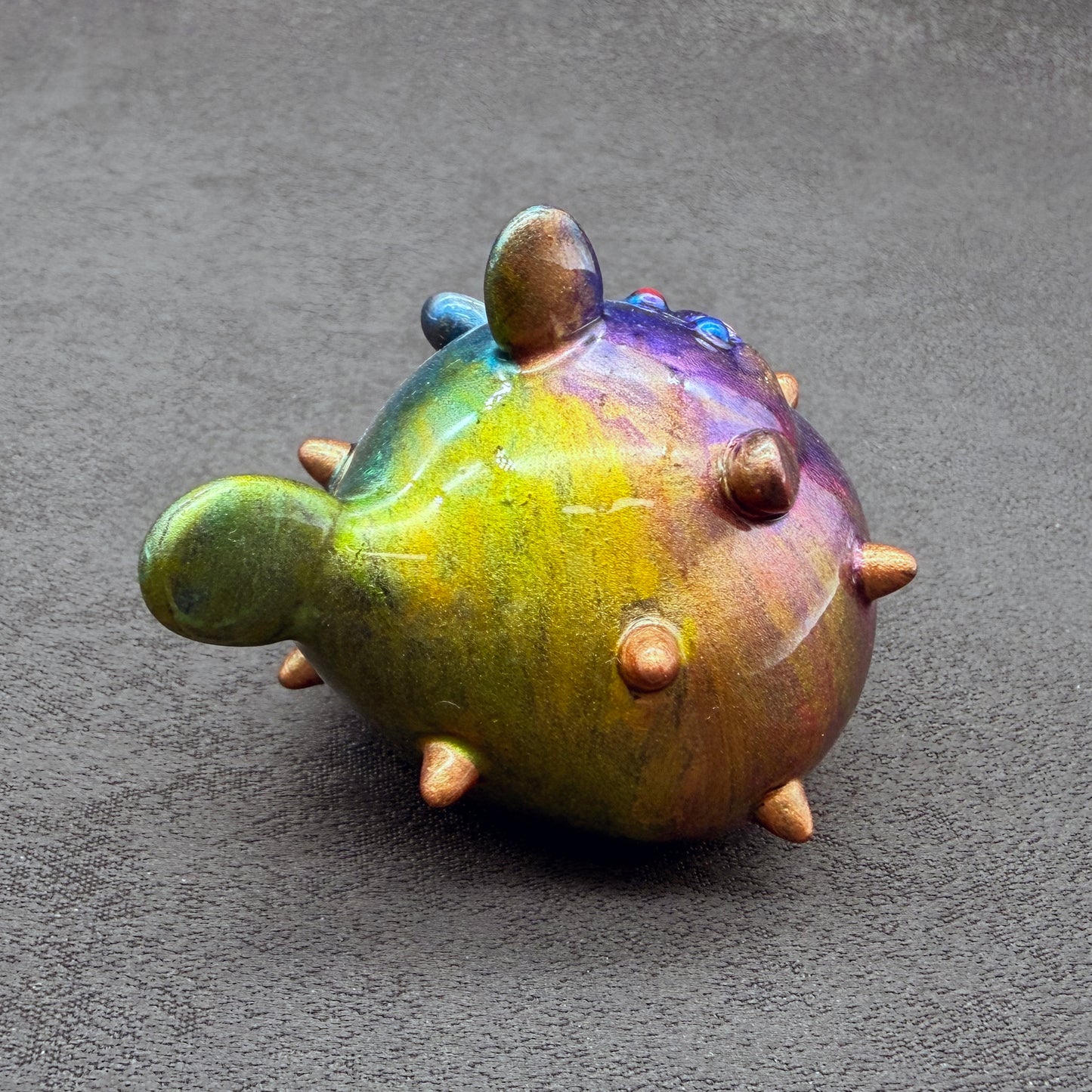 Metallic Rainbow BallBallFish 金屬彩虹波波魚