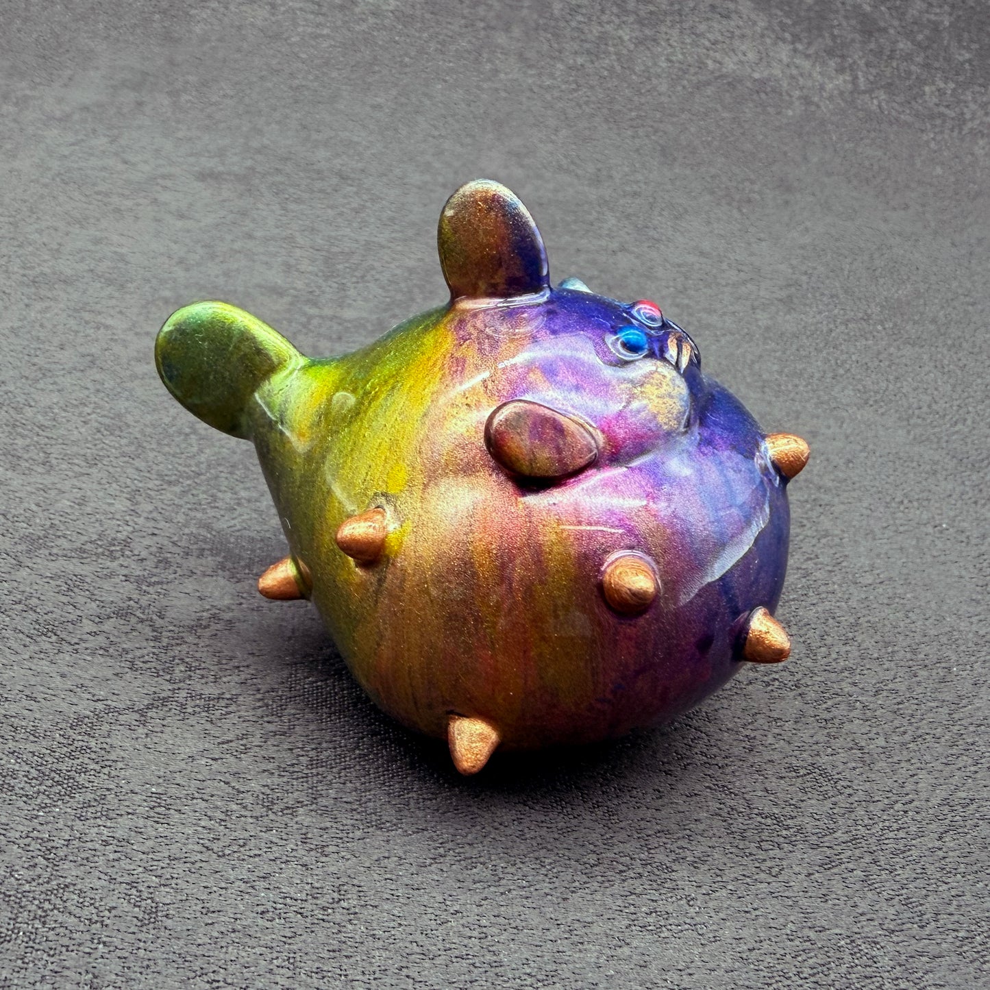 Metallic Rainbow BallBallFish 金屬彩虹波波魚