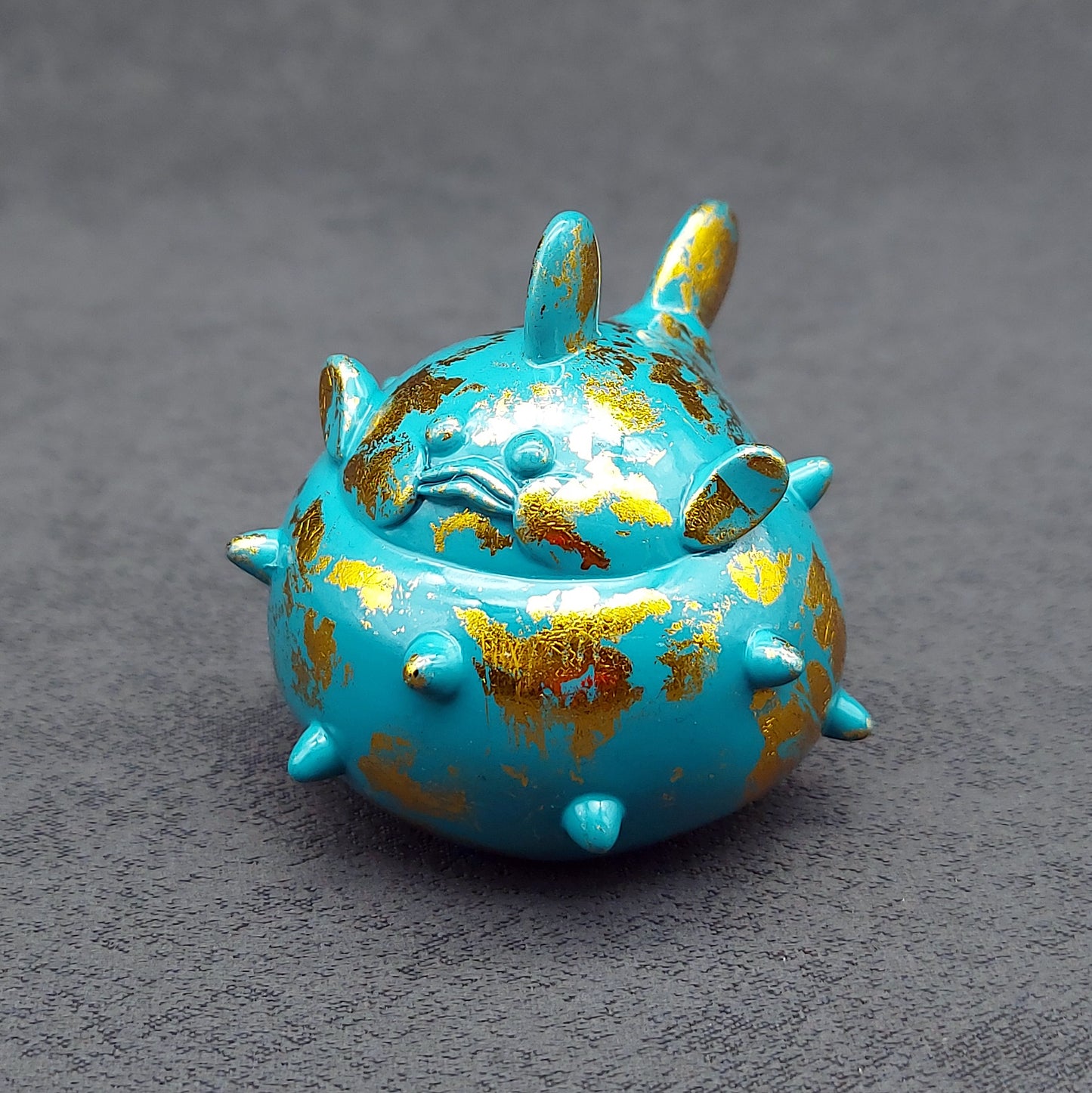 Turquoise PufferBallFish 綠松刺波魚