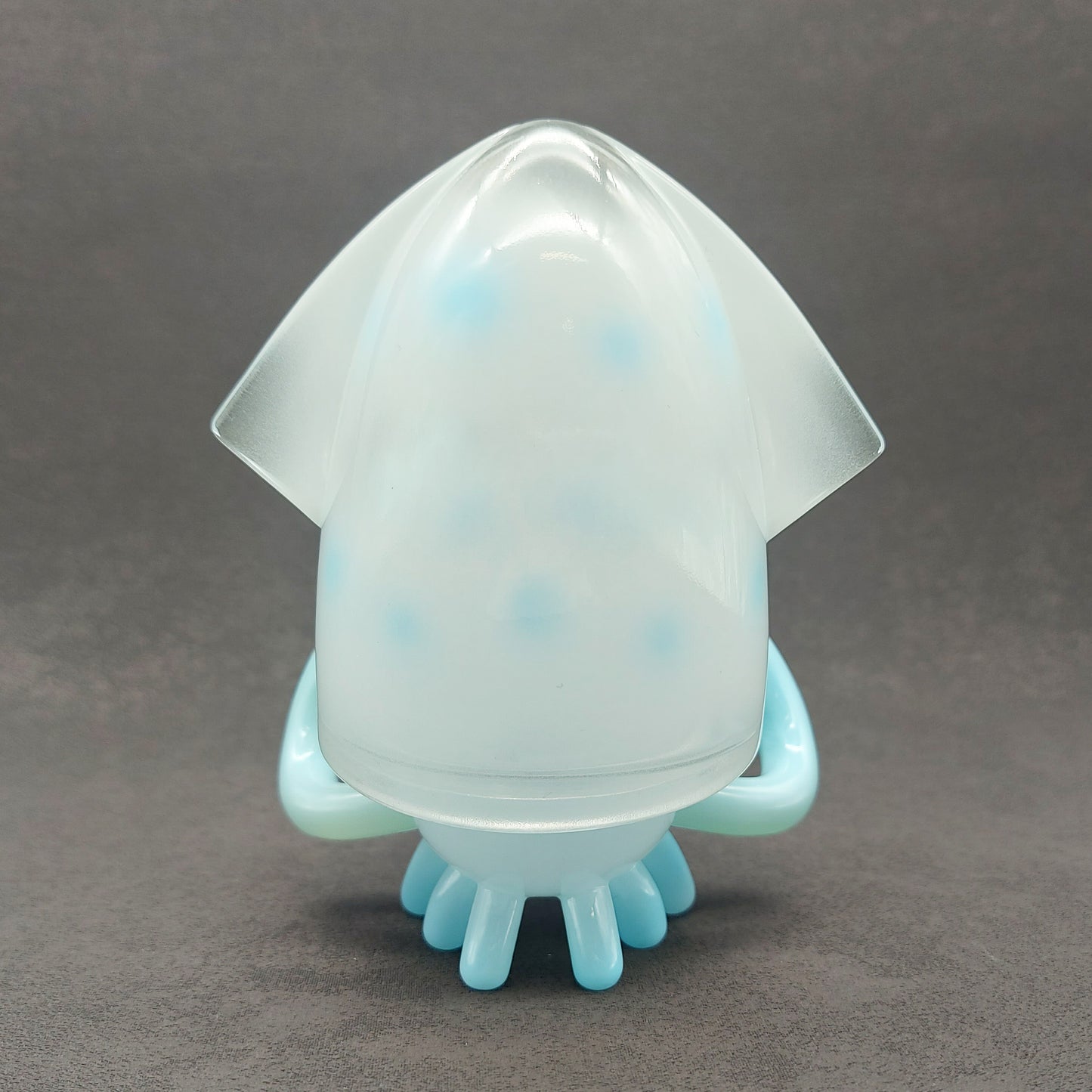 Transparent Light Blue BallBallSquid 透明粉藍波波烏