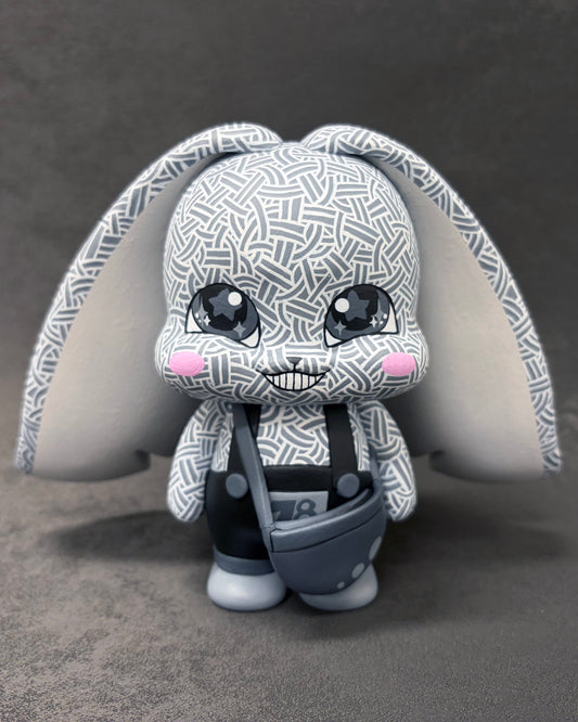 B&W Pattern Meeboo 黑白花紋兔