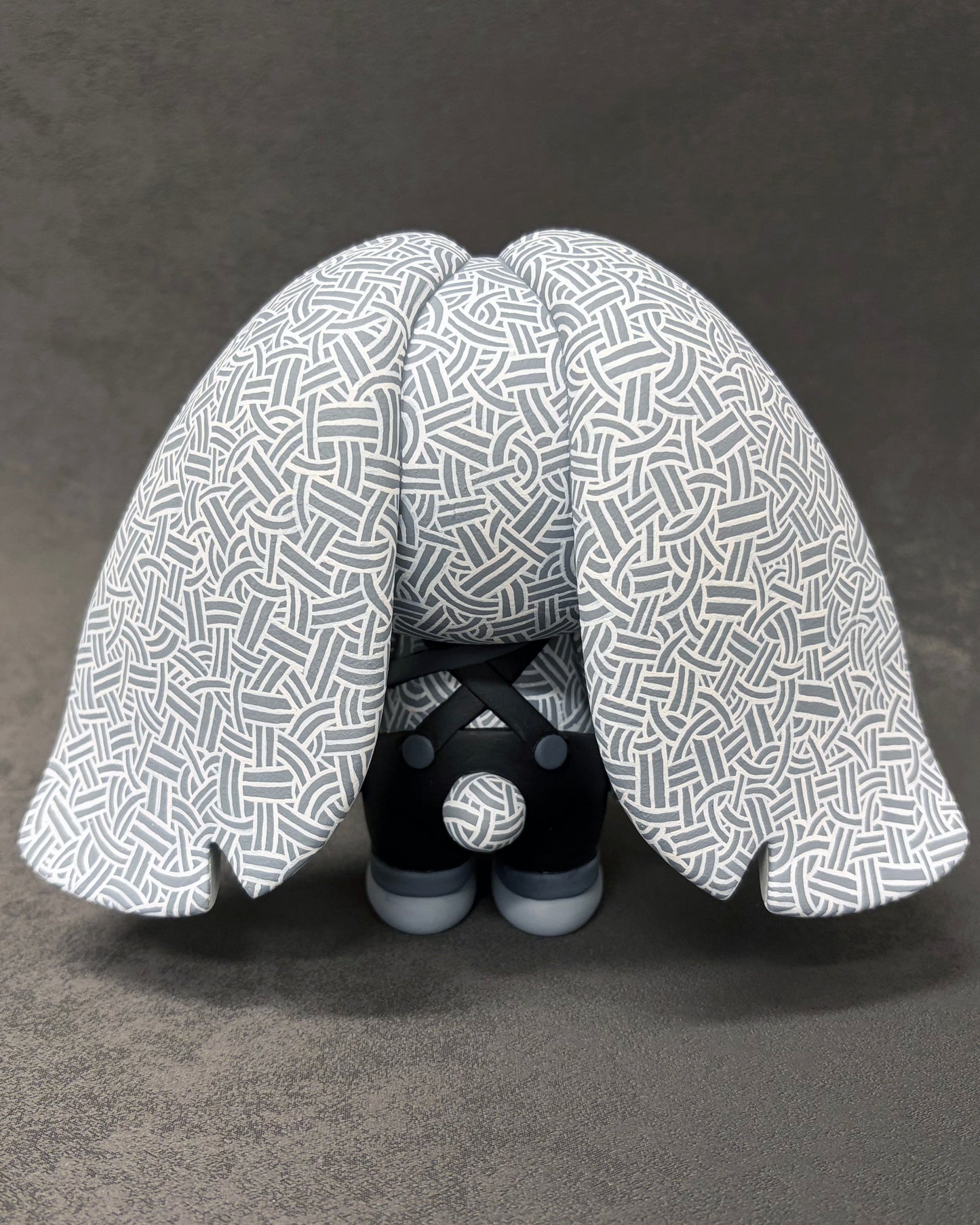 B&W Pattern Meeboo 黑白花紋兔