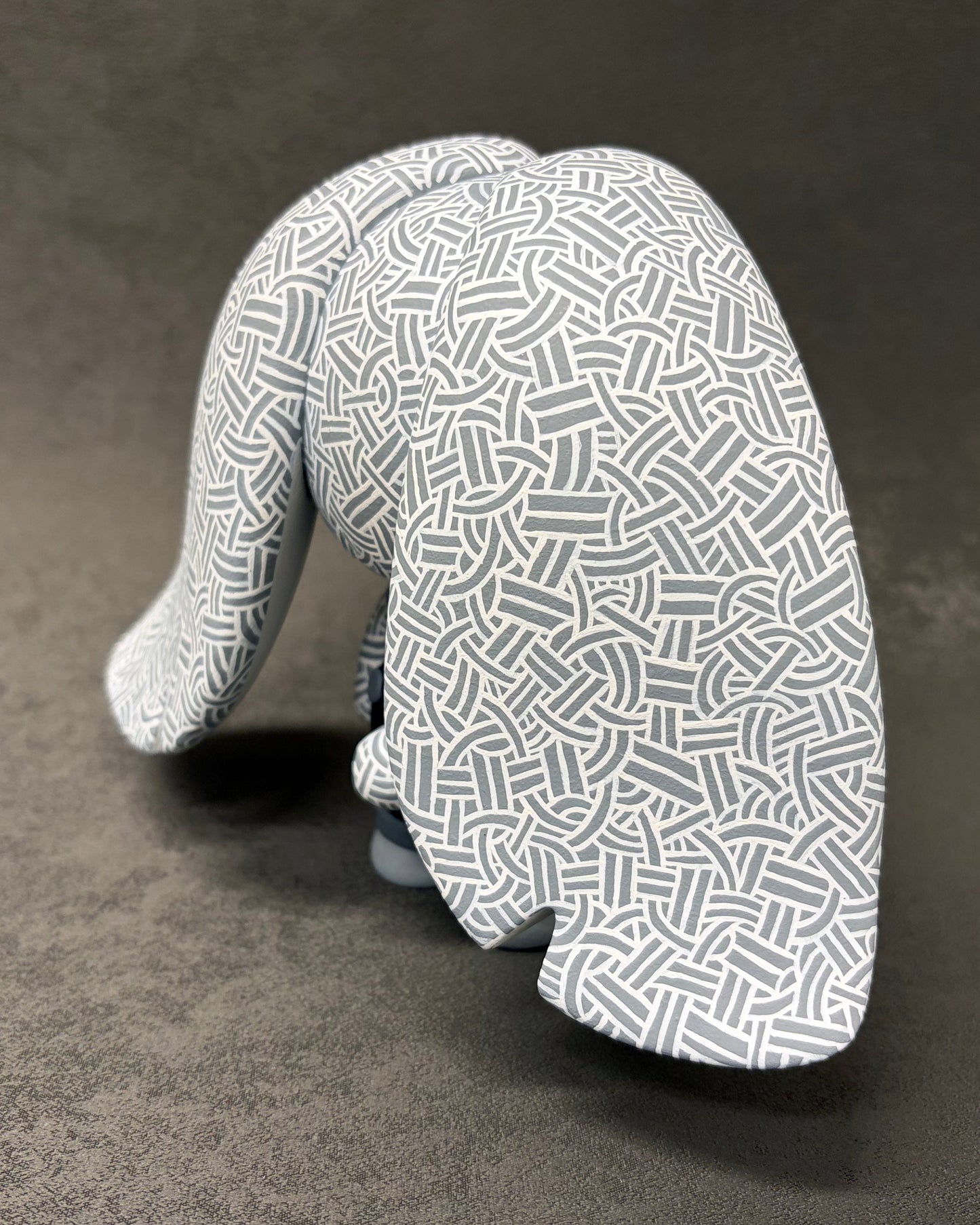 B&W Pattern Meeboo 黑白花紋兔