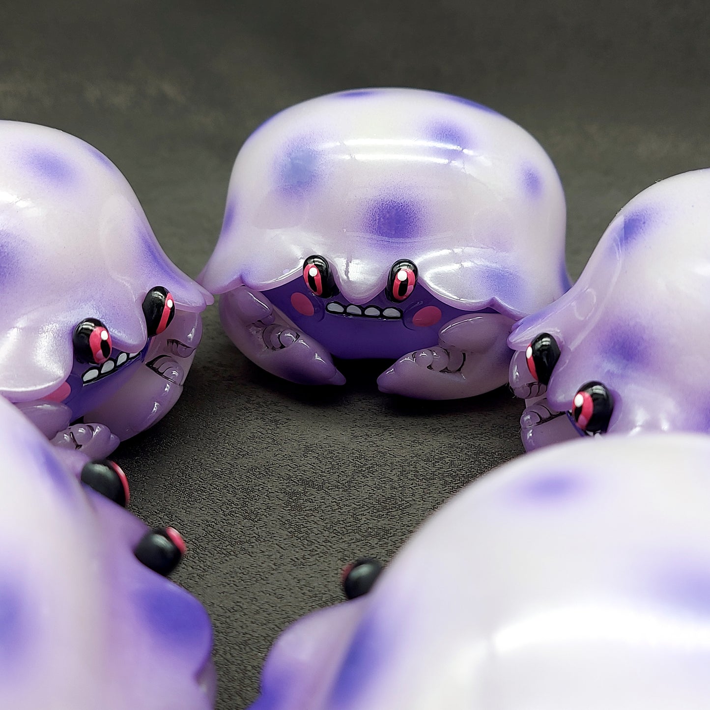 GID Purple BallBallCrab 夜光大粉紫波波蟹