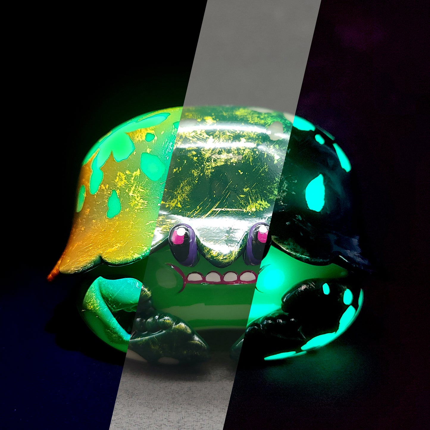 GID Explotde BallBallCrab (Big) 夜光爆炸大波波蟹